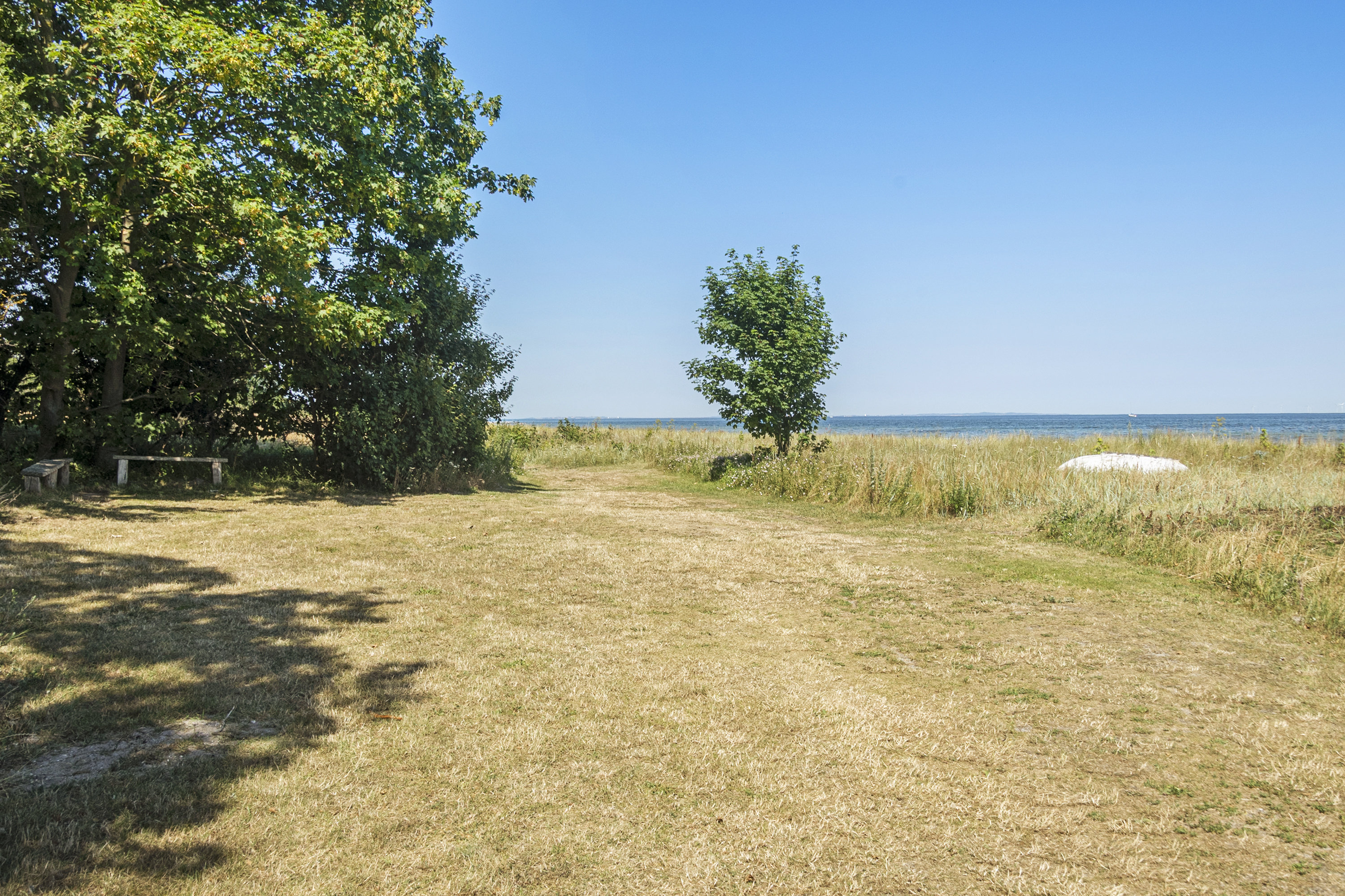 Fremhævet havudsigt billede i fuldskærmstilstand. Billede af Spøttrup Strandvej 27, Spøttrup, 8300 Odder