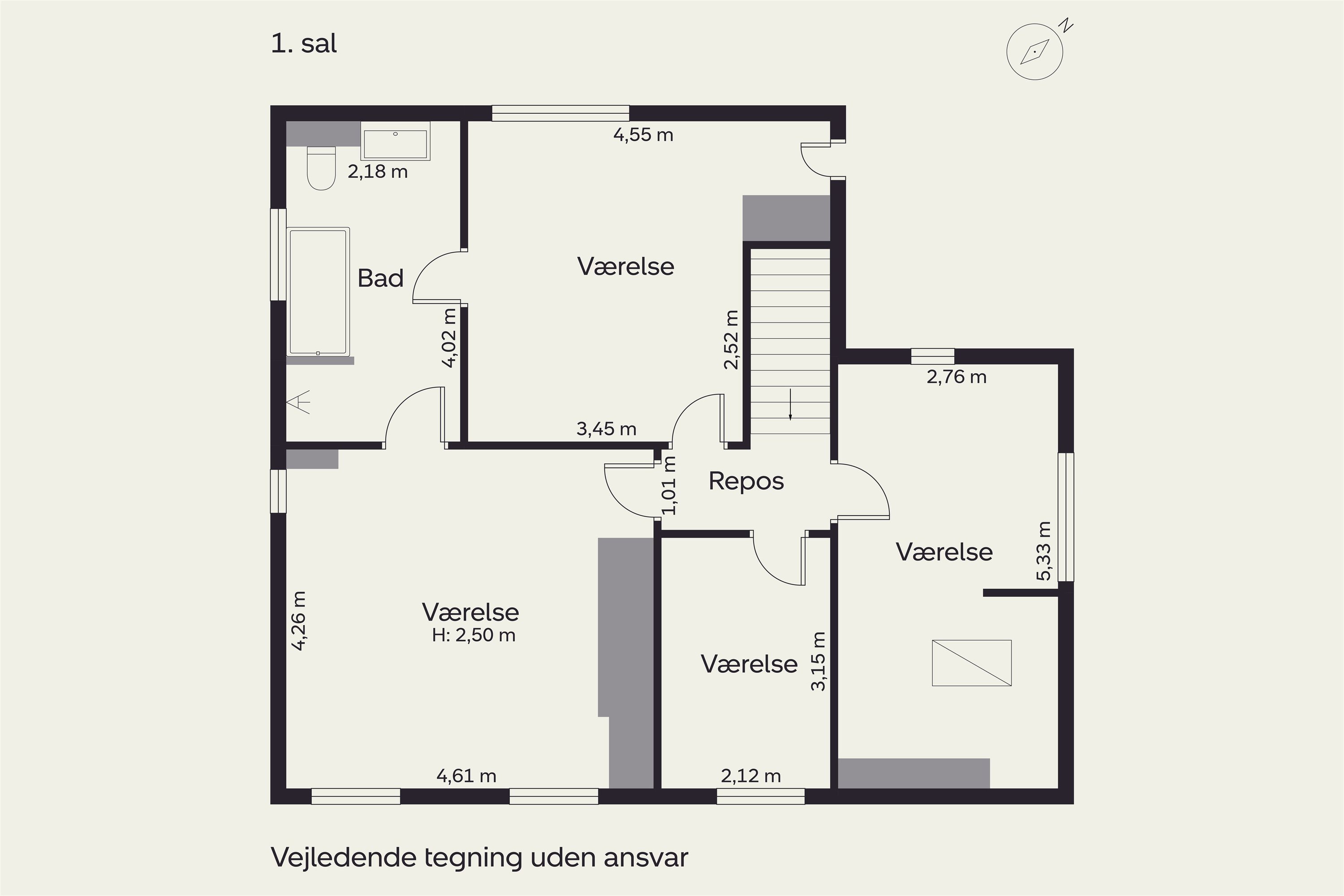 Plantegninger billede af Ørnekulsvej 11, 2920 Charlottenlund