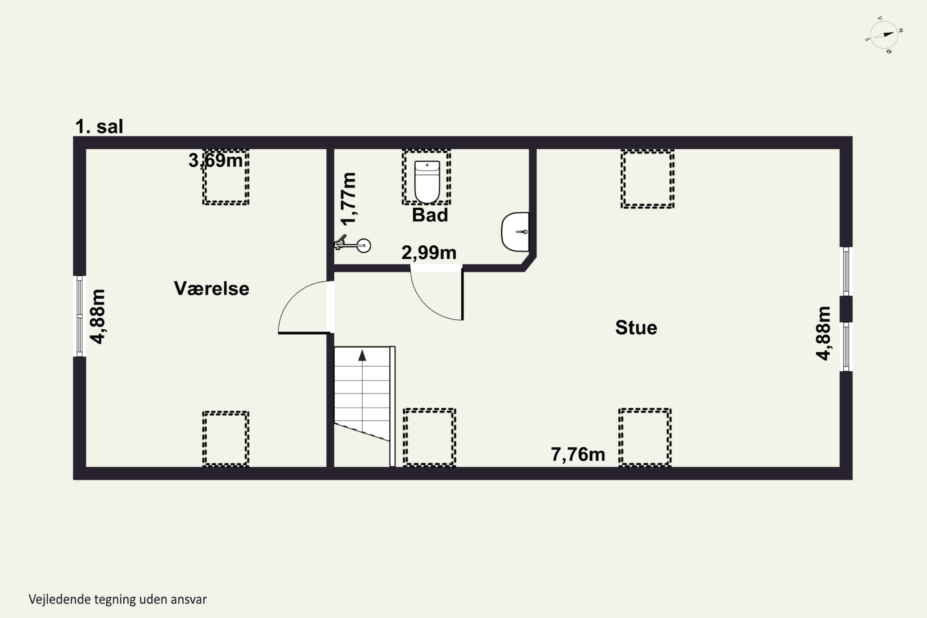 Plantegninger billede af Bredgade 40, 7760 Hurup Thy