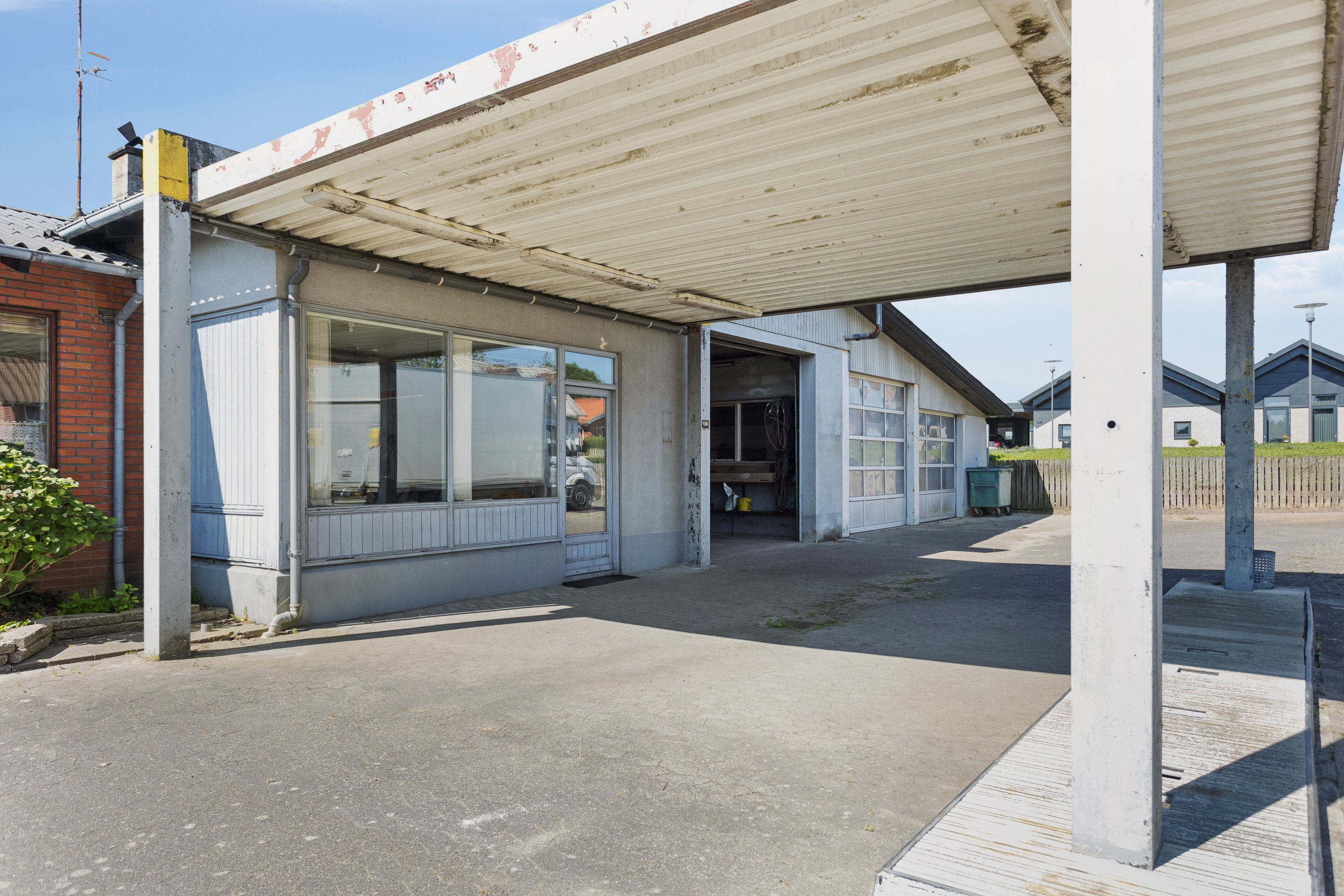 Fremhævet terrasse billede i fuldskærmstilstand. Billede af Præstbrovej 287, Øster Jølby, 7950 Erslev