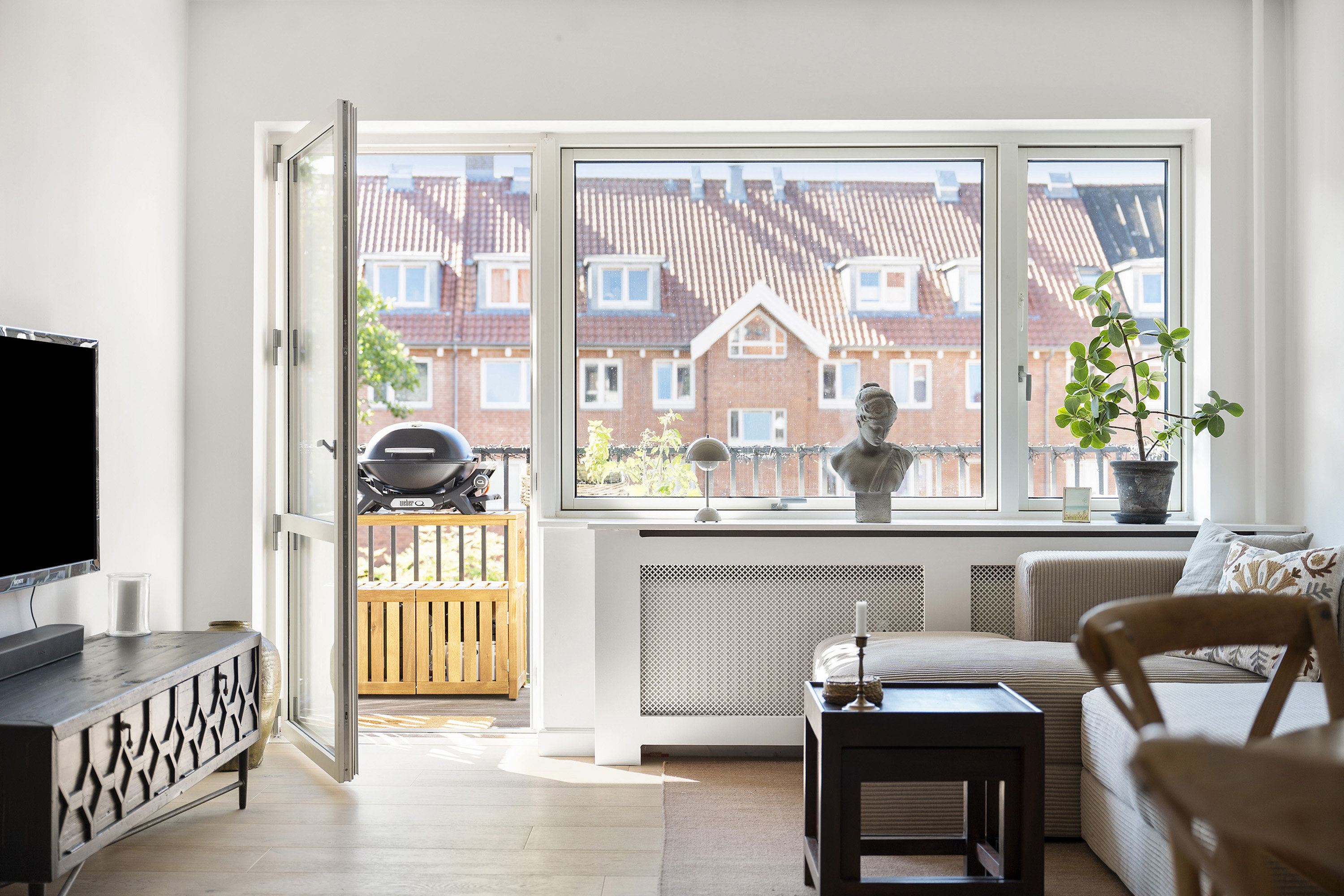 Fremhævet stue billede i fuldskærmstilstand. Billede af Sofievej 11, 1. tv., 2840 Holte