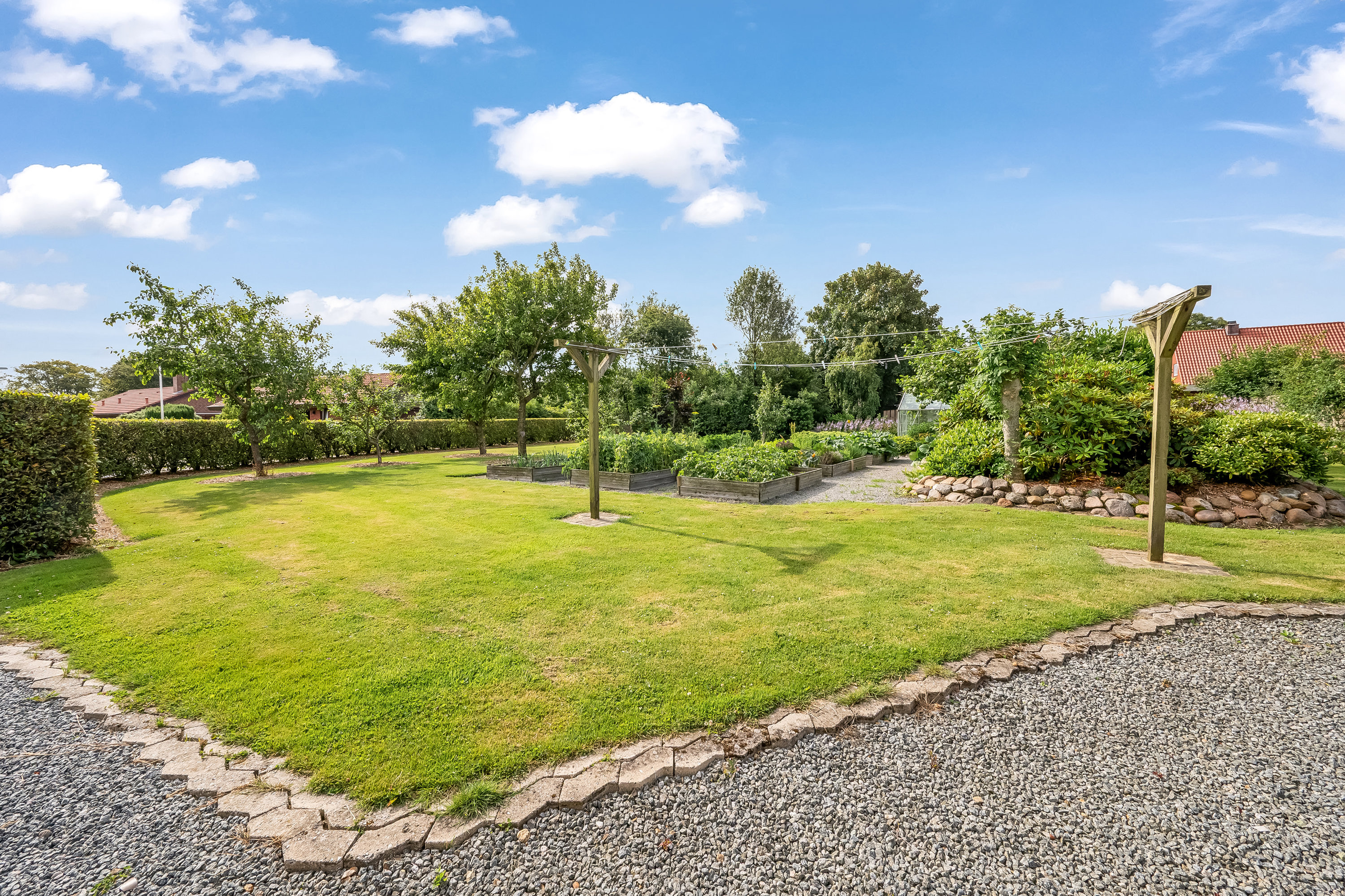 Fremhævet have billede i fuldskærmstilstand. Billede af Skjernvej 16, Finderup, 6900 Skjern