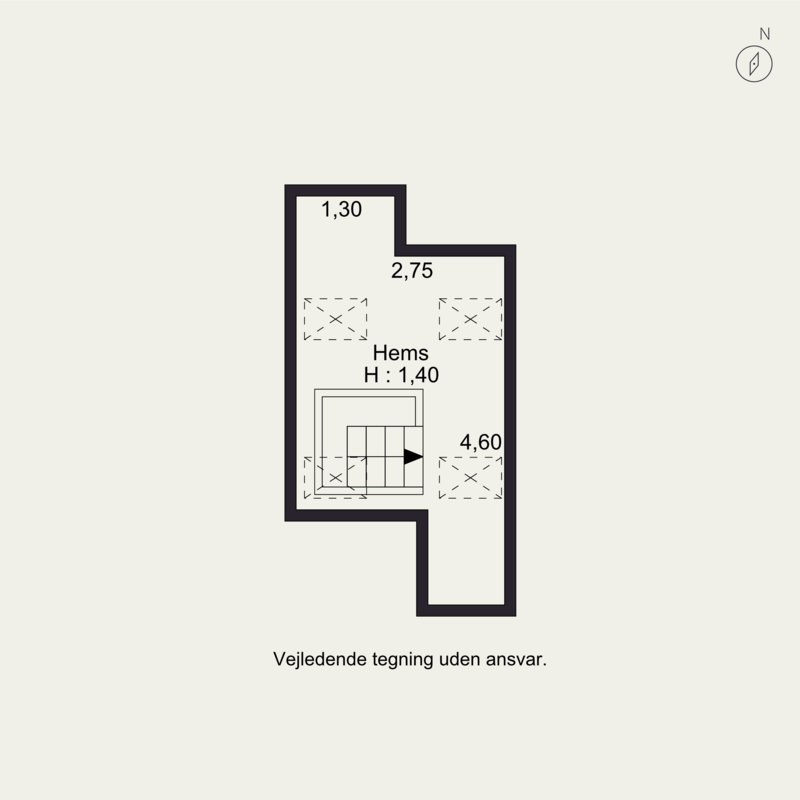 Plantegninger billede af Willemoesgade 25, 4. th., Trøjborg, 8200 Aarhus Nord