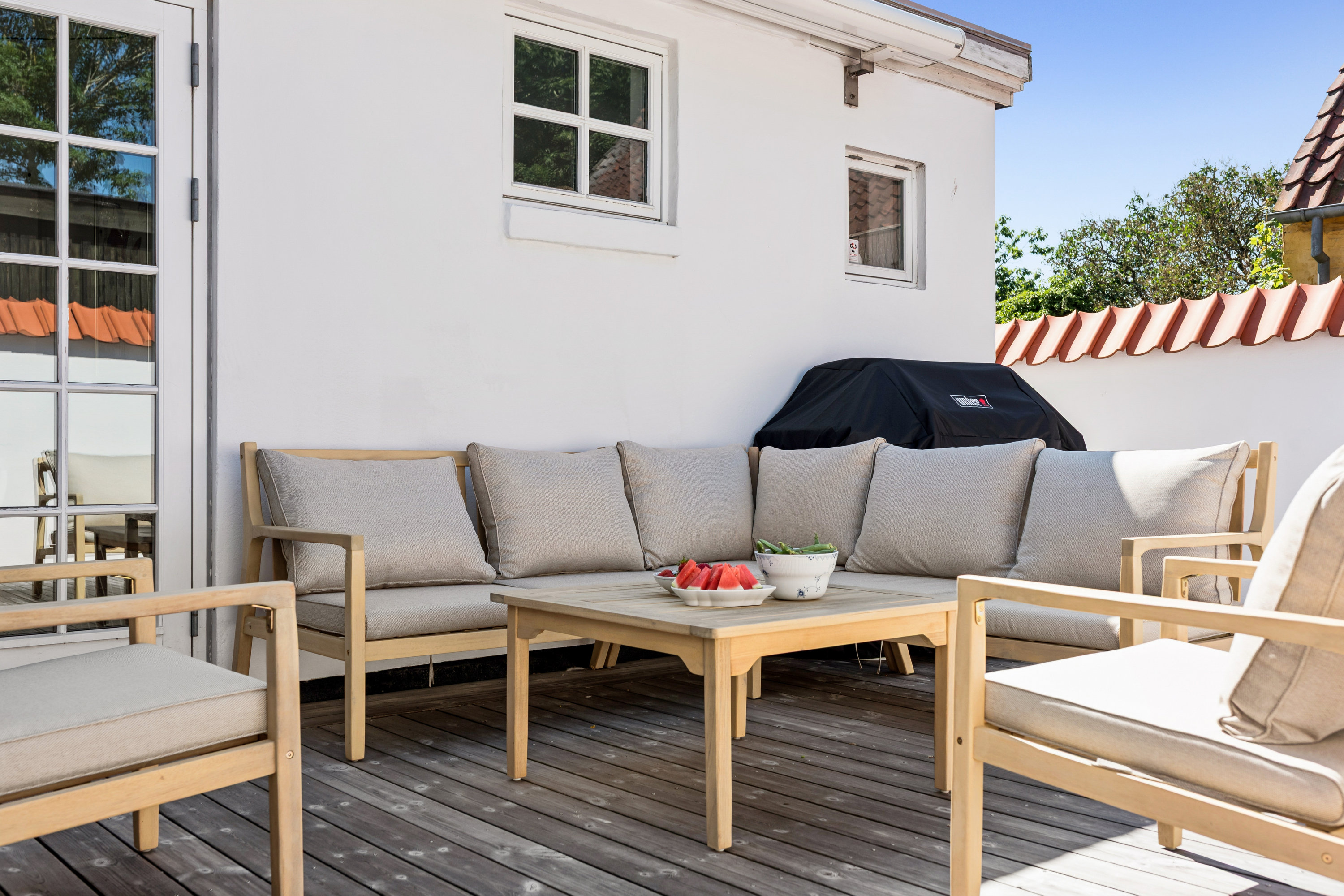 Fremhævet terrasse billede i fuldskærmstilstand. Billede af Gammel Lundtoftevej 35, 2800 Kongens Lyngby