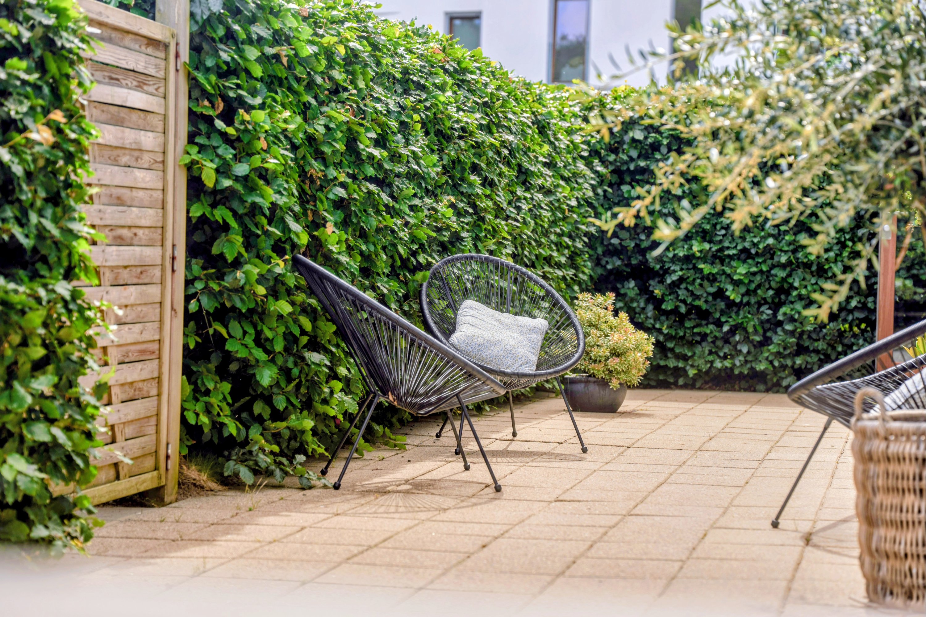 Fremhævet terrasse billede i fuldskærmstilstand. Billede af Kongefolden 87, Skanderborg Bakker, 8660 Skanderborg
