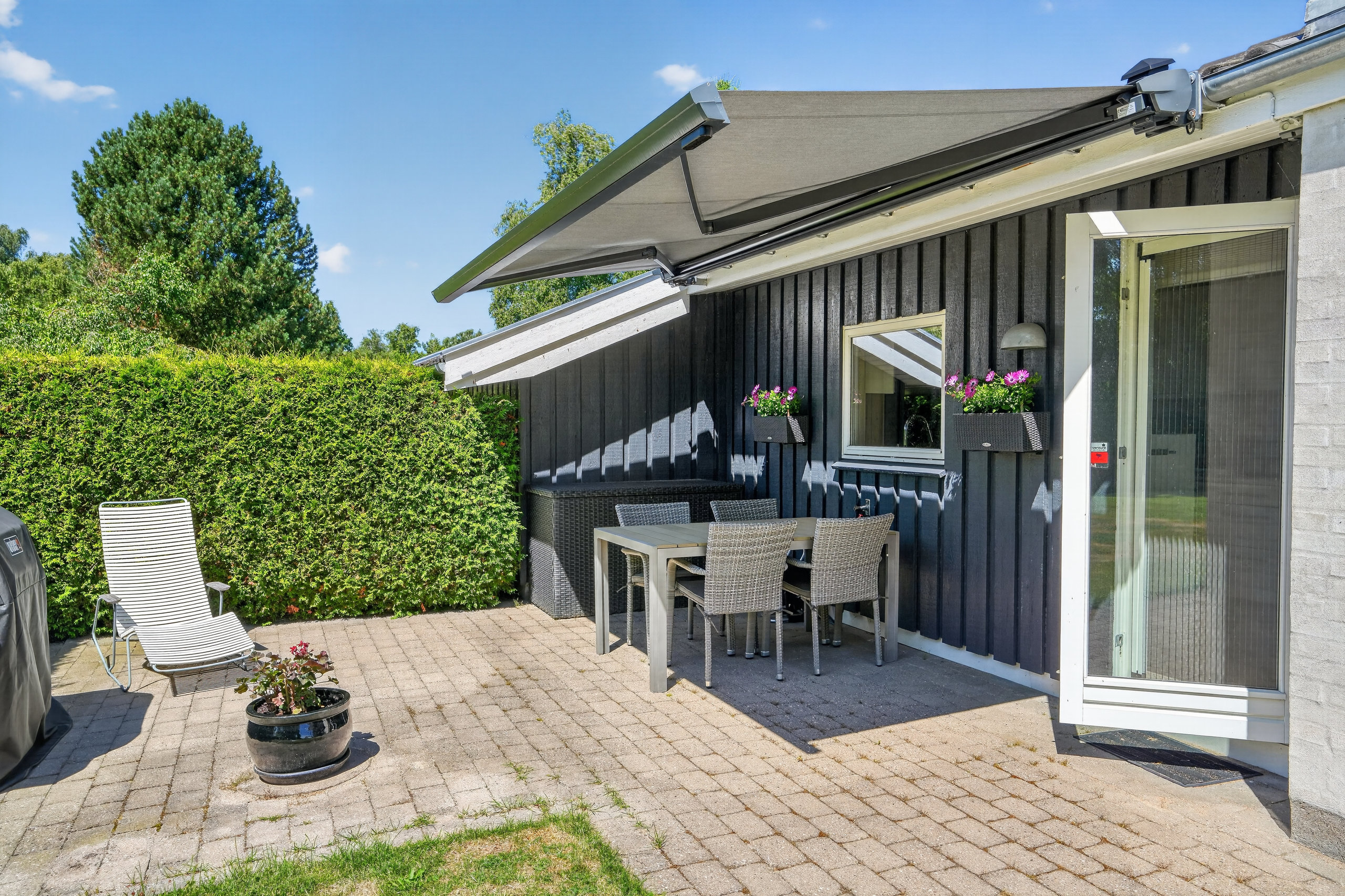 Fremhævet terrasse billede i fuldskærmstilstand. Billede af Enggårdsvej 13A, Nakke, 4500 Nykøbing Sj