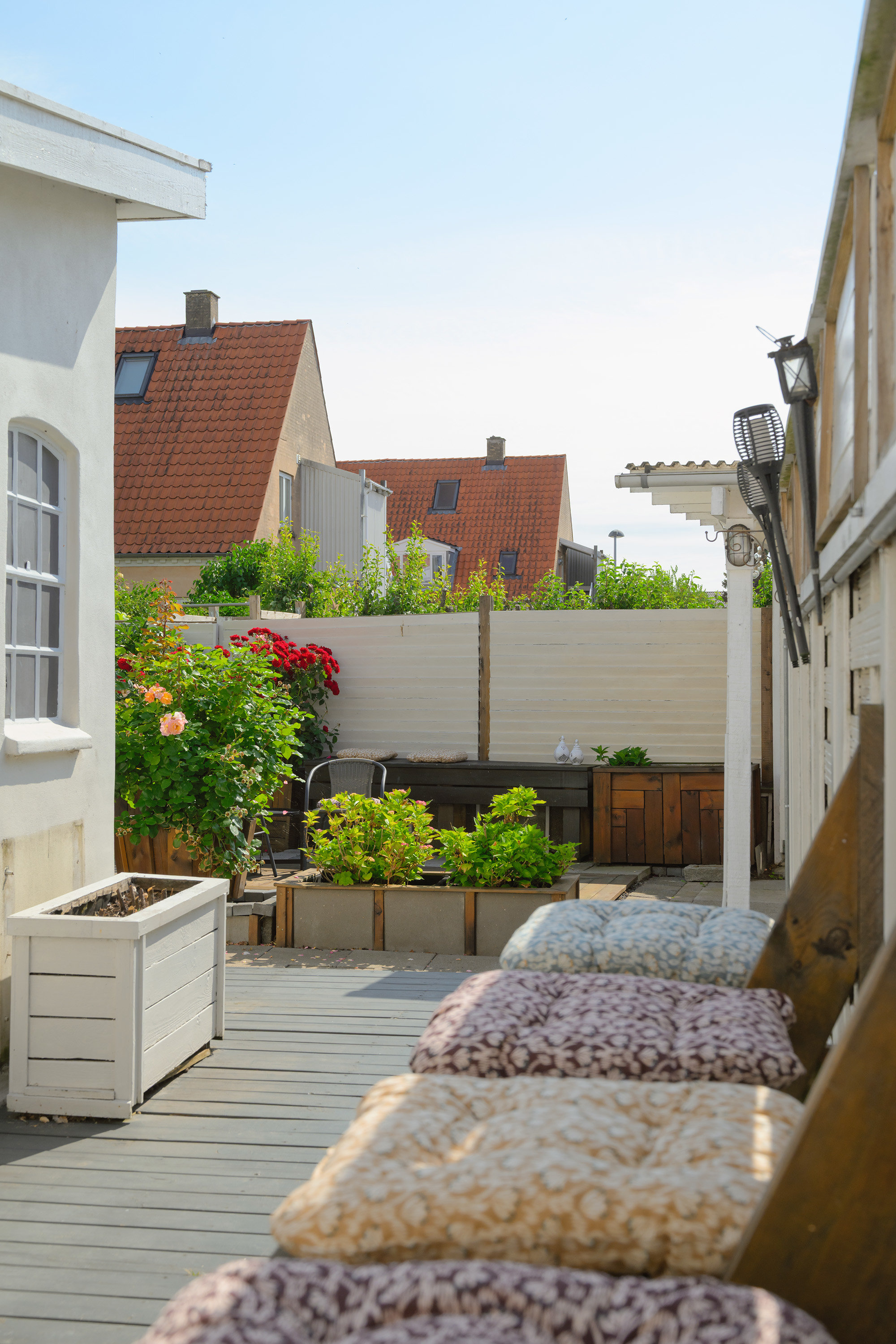 Fremhævet terrasse billede i fuldskærmstilstand. Billede af Grønnegade 25, 4800 Nykøbing F