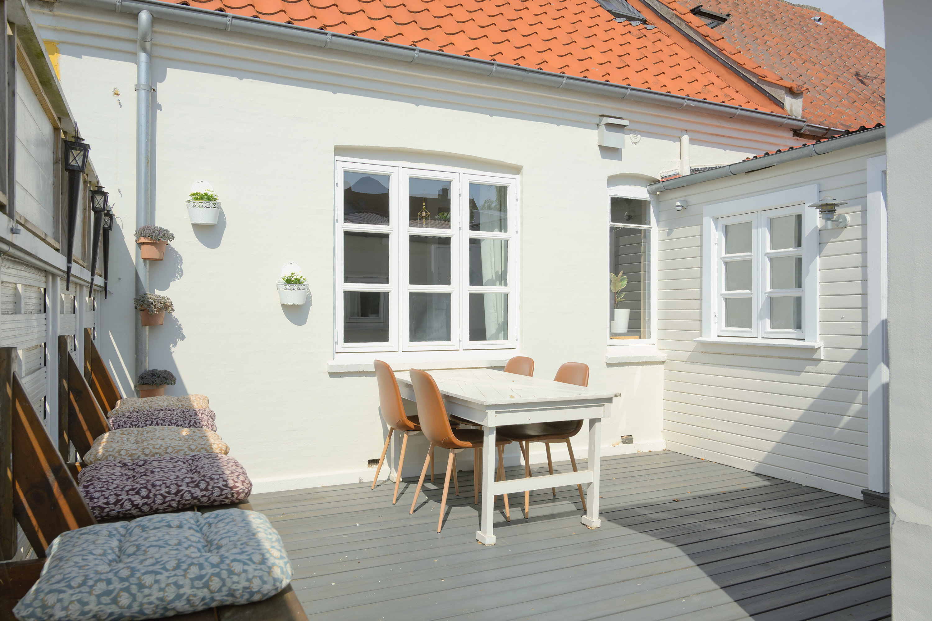 Fremhævet terrasse billede i fuldskærmstilstand. Billede af Grønnegade 25, 4800 Nykøbing F