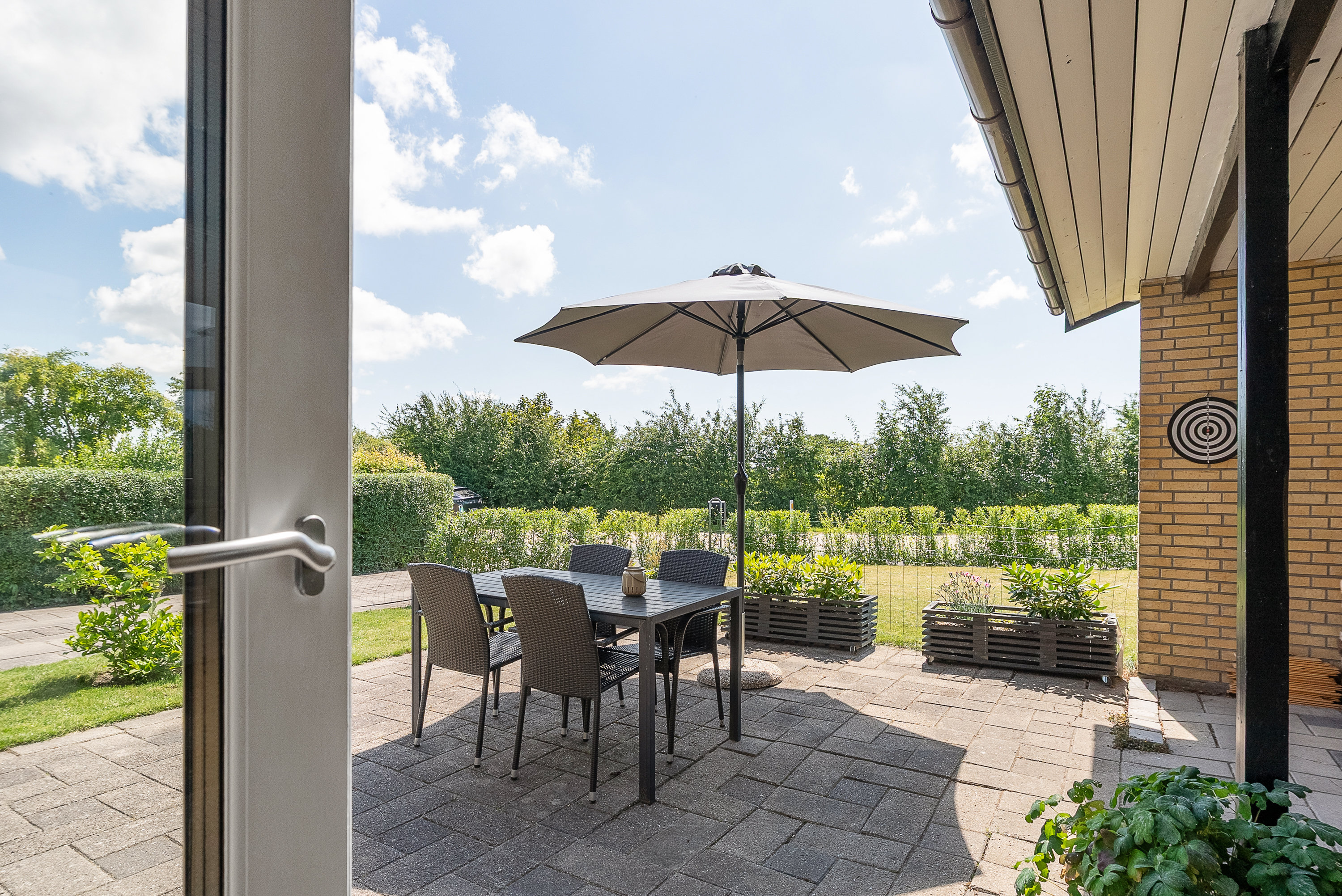 Fremhævet overdækket terrasse billede i fuldskærmstilstand. Billede af Sundbjergvej 47, Diernæs, 5600 Faaborg