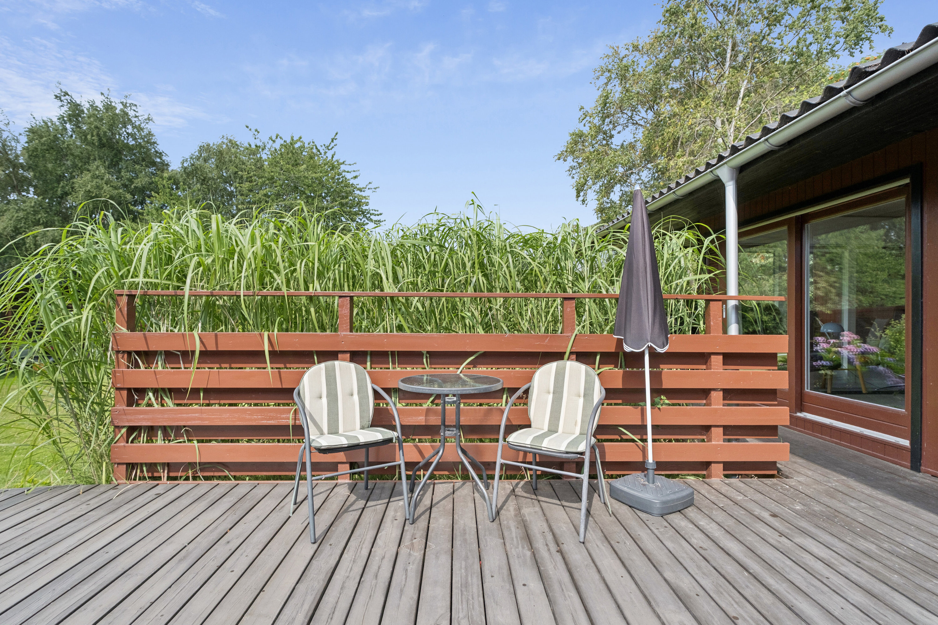 Fremhævet terrasse billede i fuldskærmstilstand. Billede af Hejrevej 20, 4760 Vordingborg