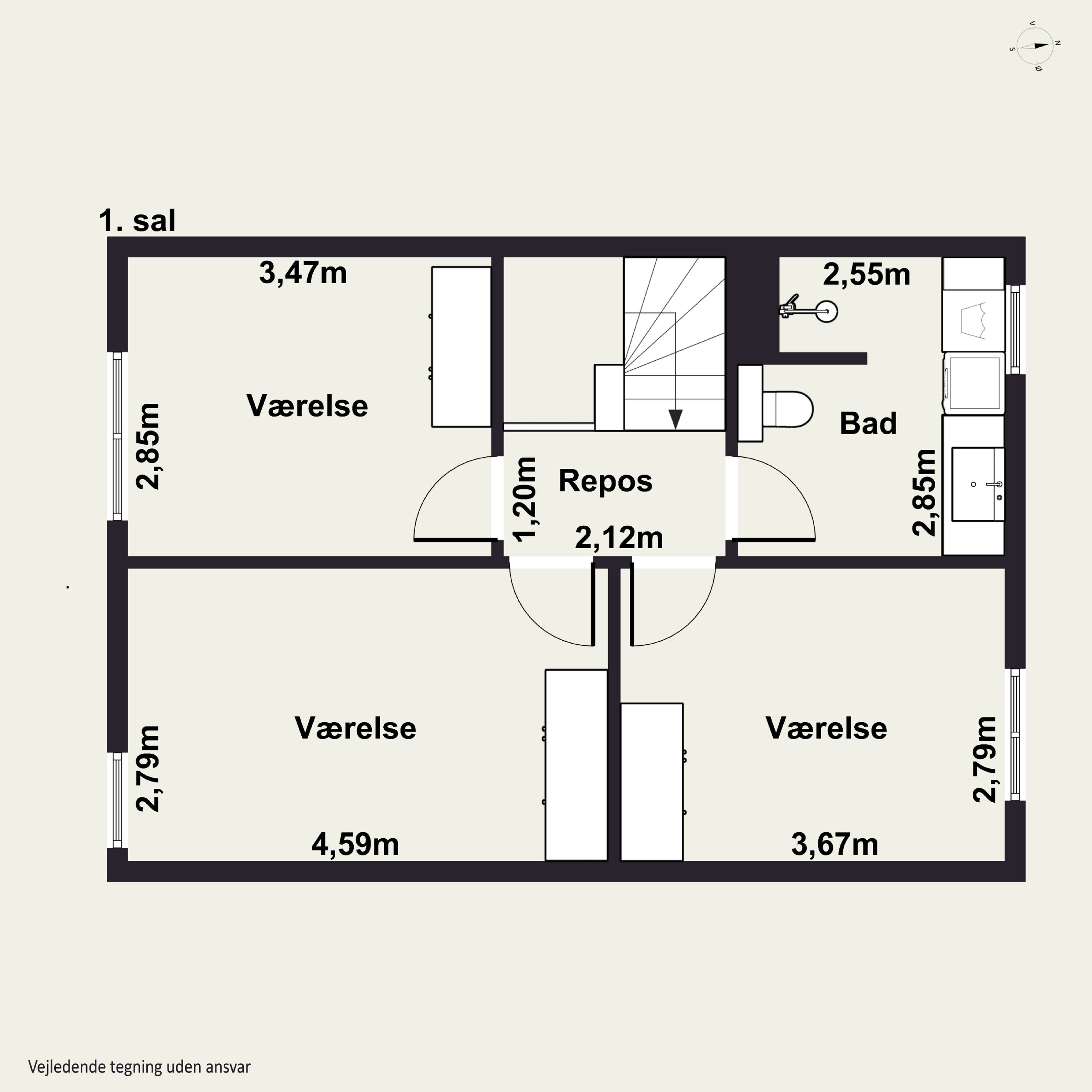 Plantegninger billede af Plantagevej 4, 2610 Rødovre