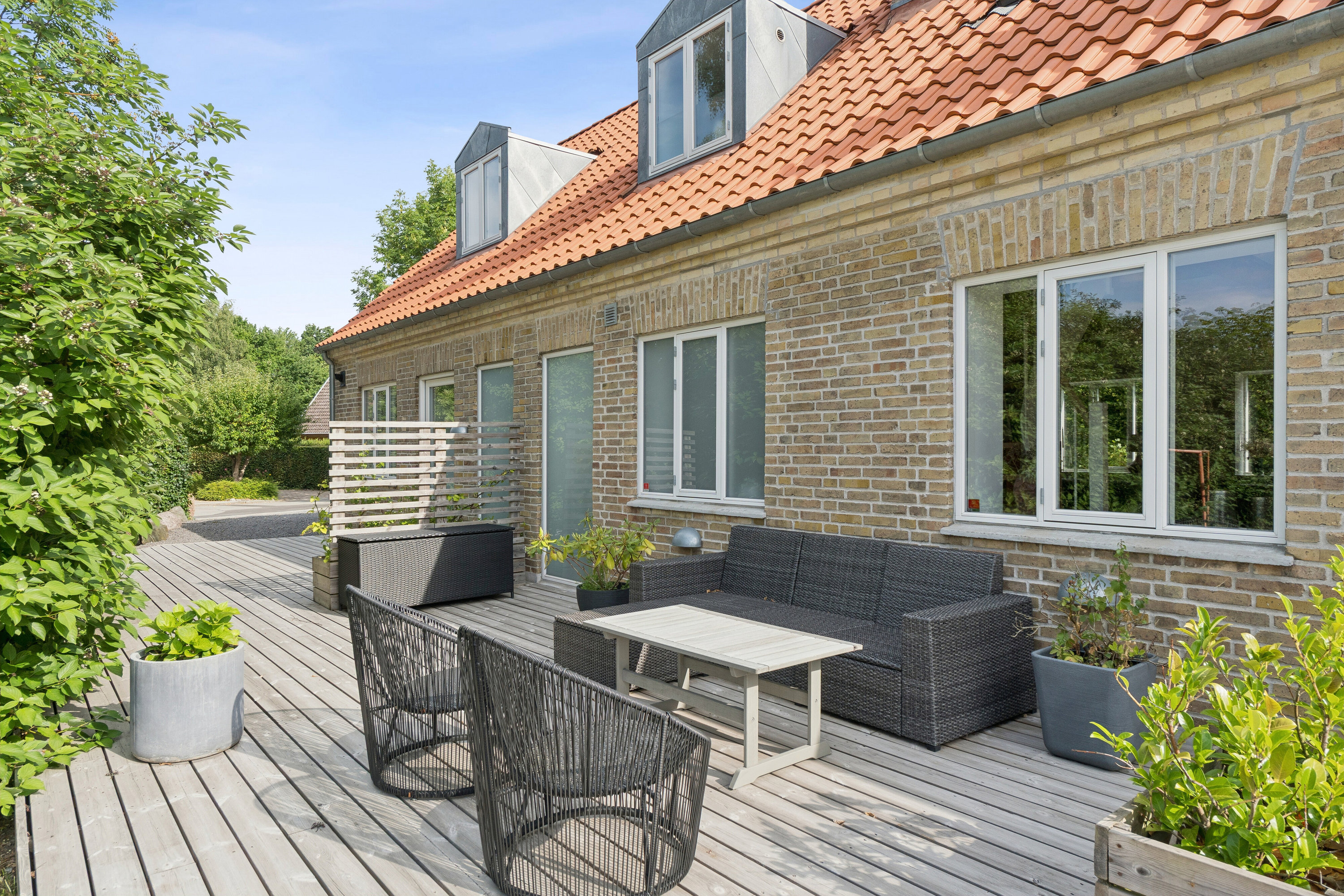 Fremhævet terrasse billede i fuldskærmstilstand. Billede af Broager 15, 2600 Glostrup