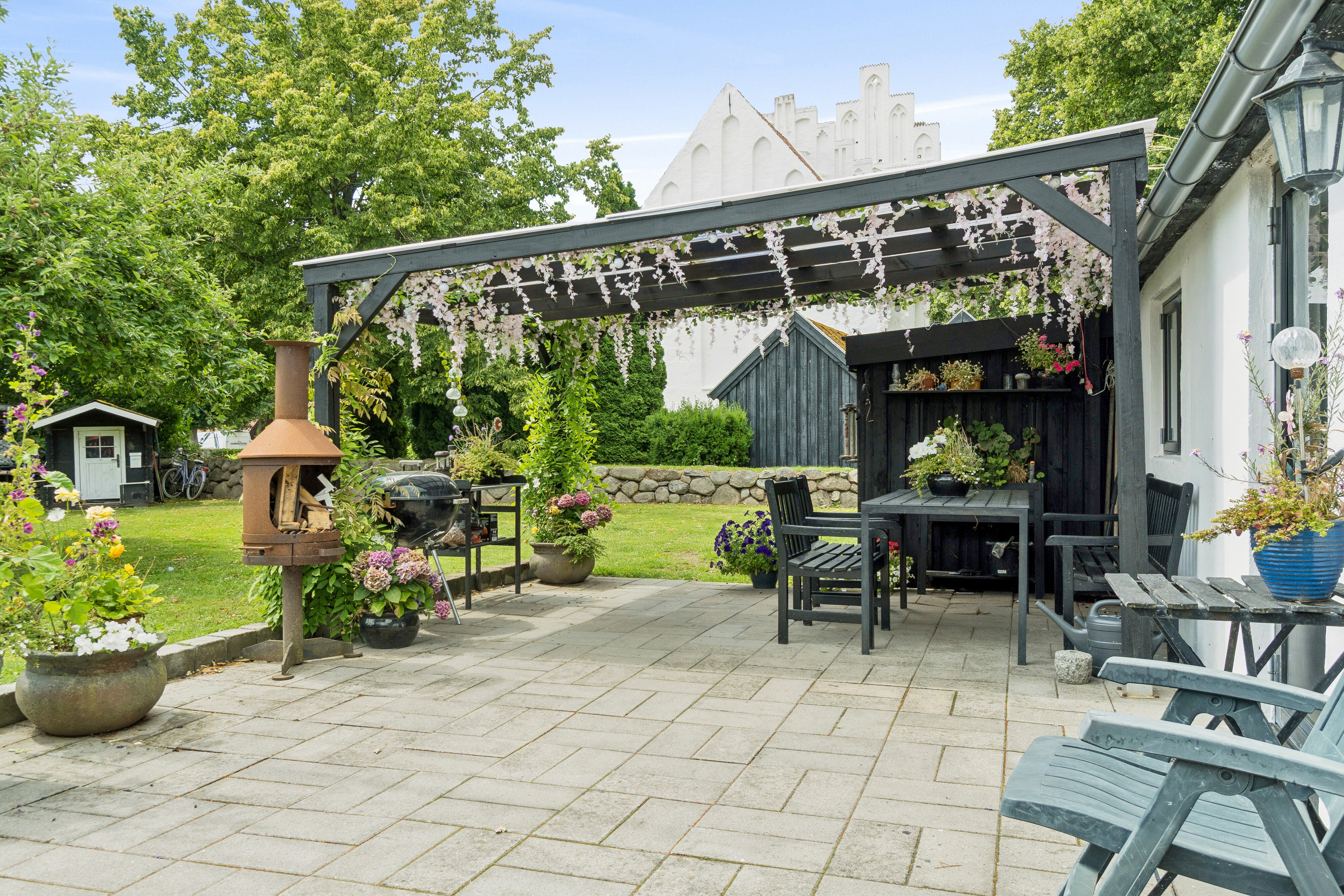 Fremhævet terrasse billede i fuldskærmstilstand. Billede af Skelbyvej 55, Skelby, 4160 Herlufmagle