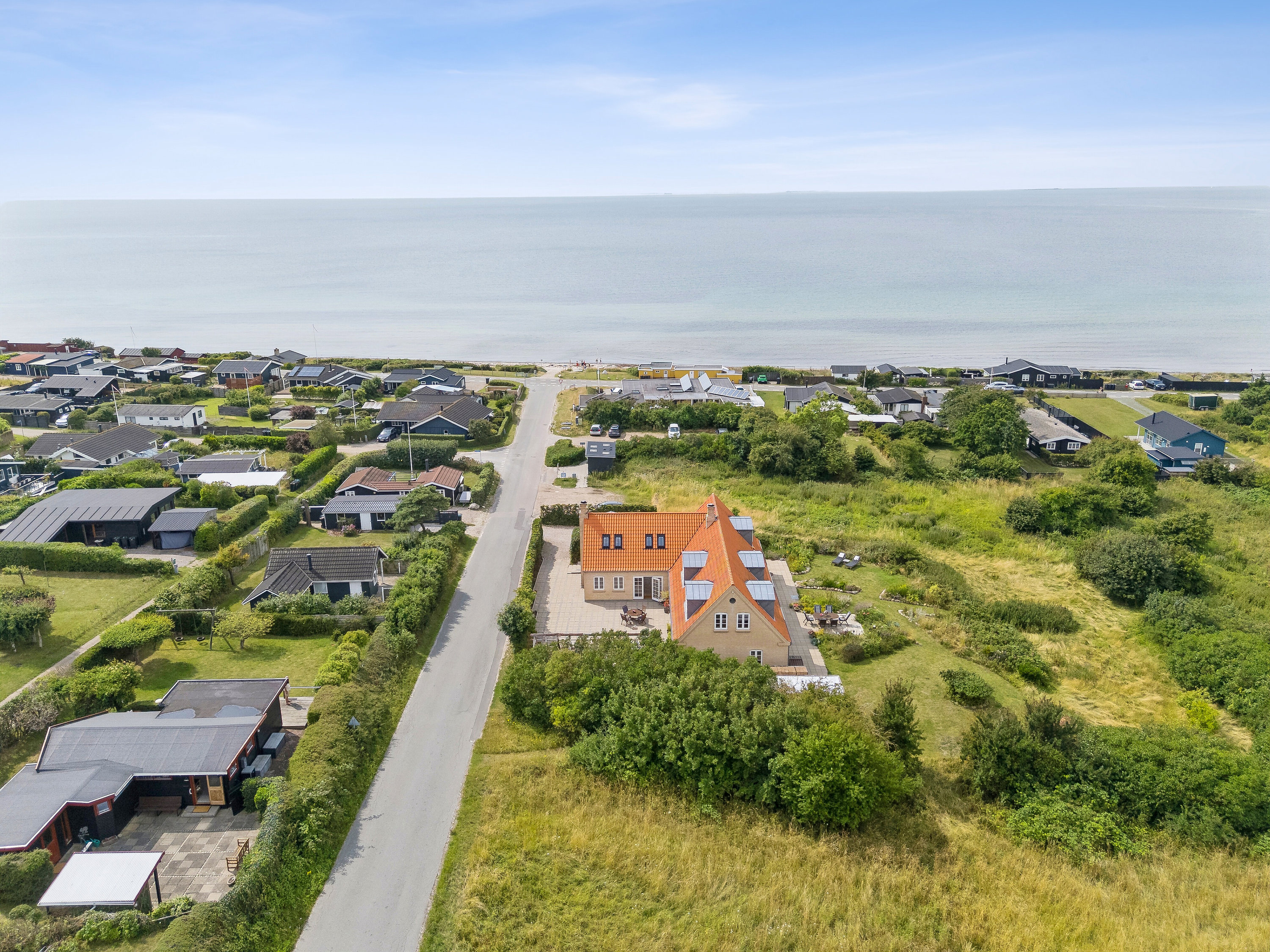 Fremhævet luftfoto billede i fuldskærmstilstand. Billede af Støvlebækvej 18, 4200 Slagelse
