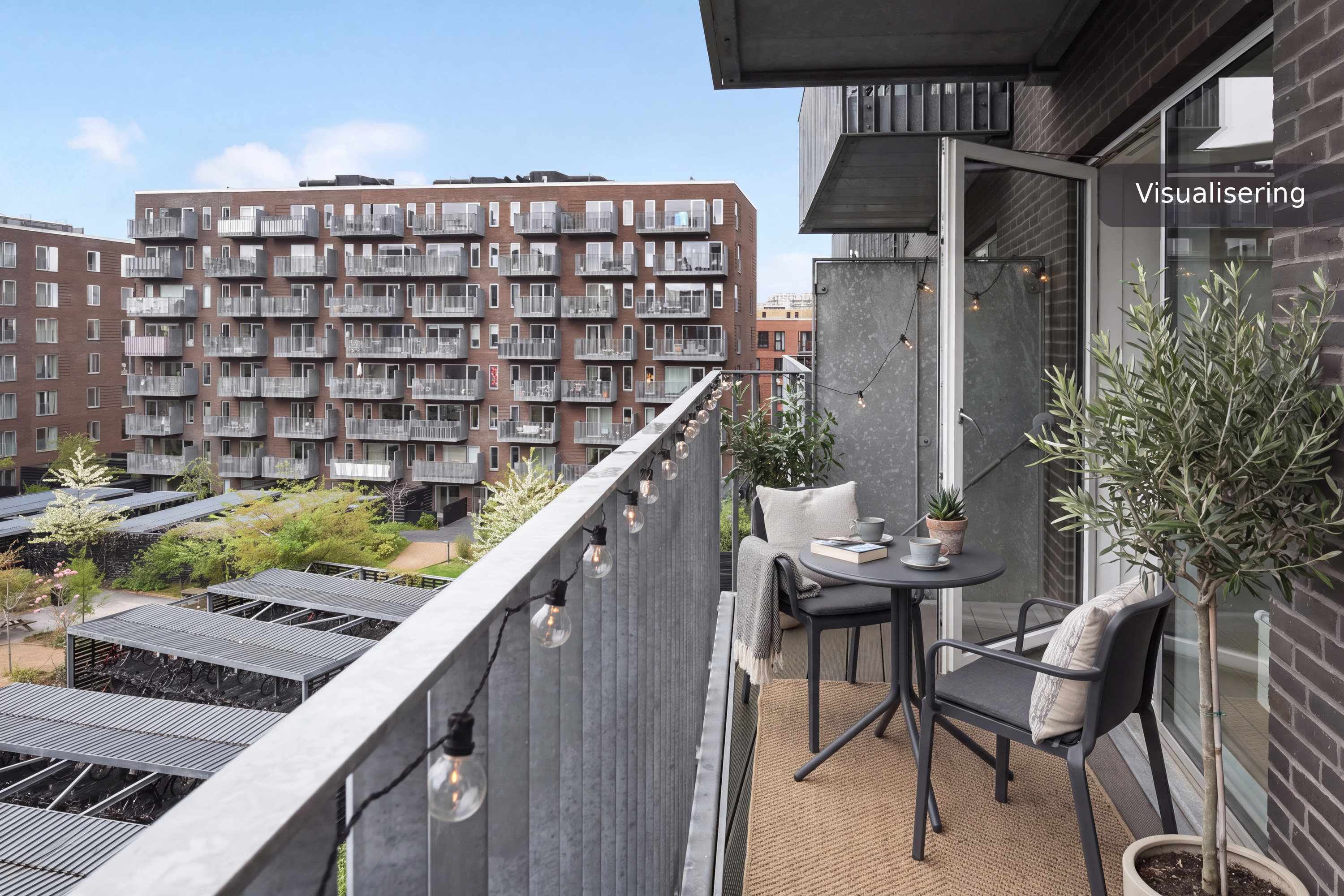 Fremhævet  billede i fuldskærmstilstand. Billede af Ørestads Boulevard 62, 4. tv., 2300 København S