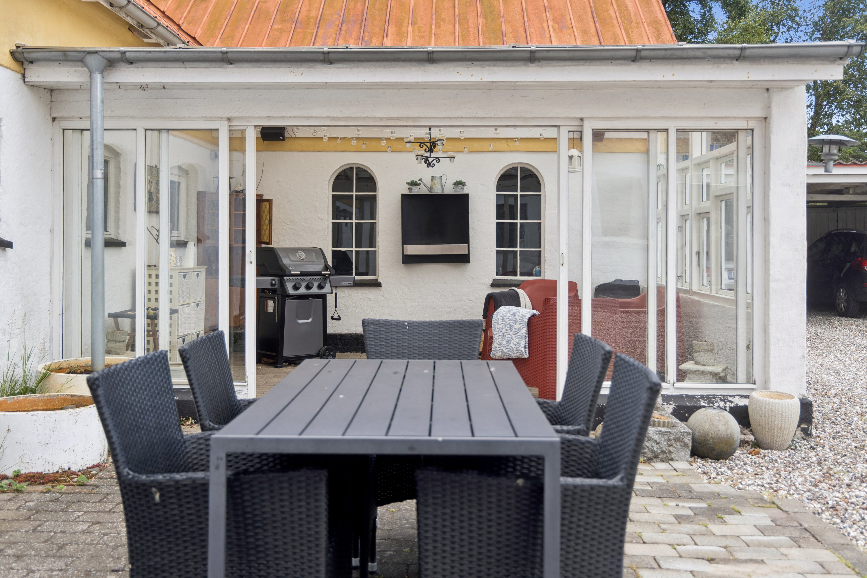 Fremhævet terrasse billede i fuldskærmstilstand. Billede af Sønderskovvej 170, 9370 Hals