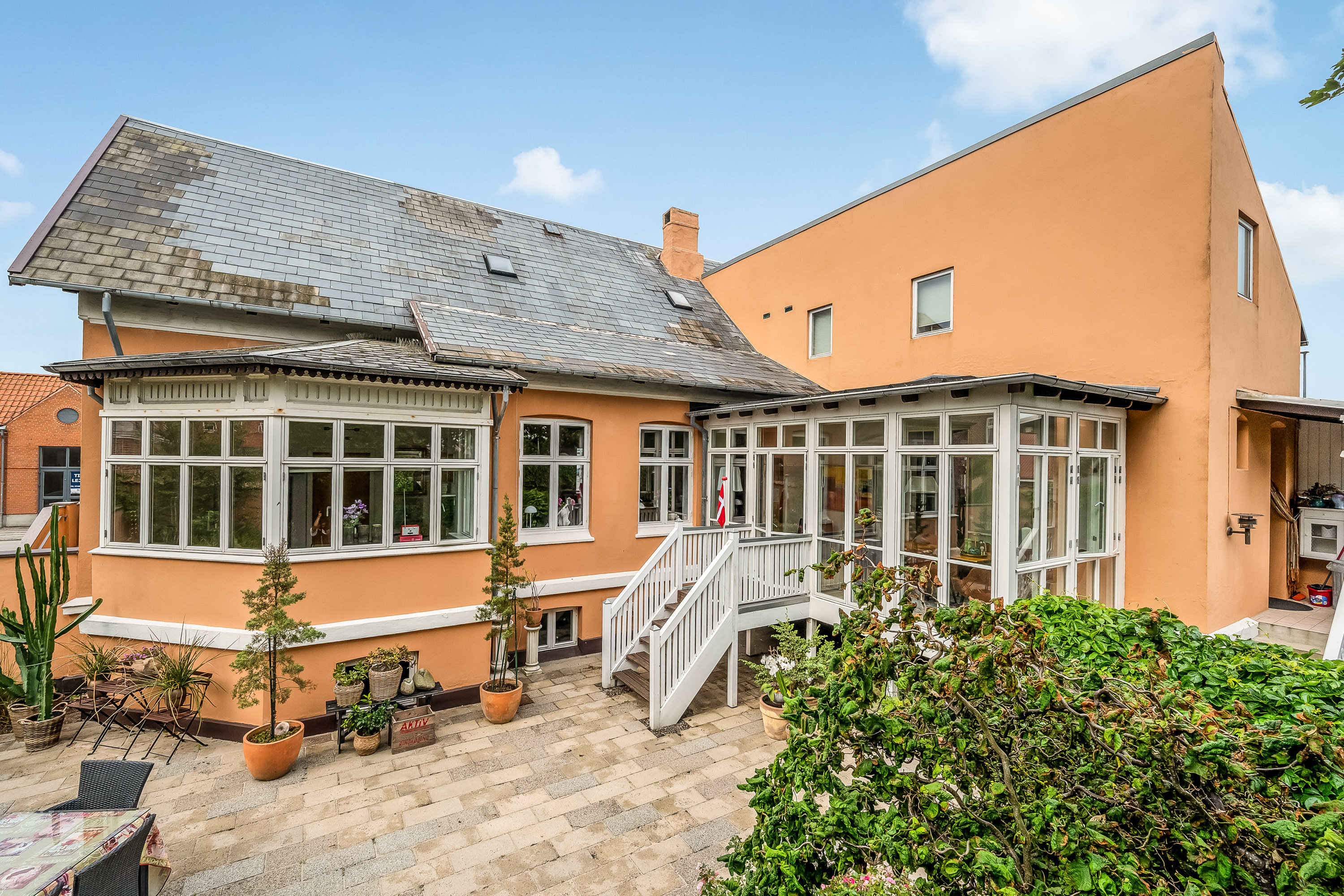 Fremhævet terrasse billede i fuldskærmstilstand. Billede af Torvegade 14, 6950 Ringkøbing