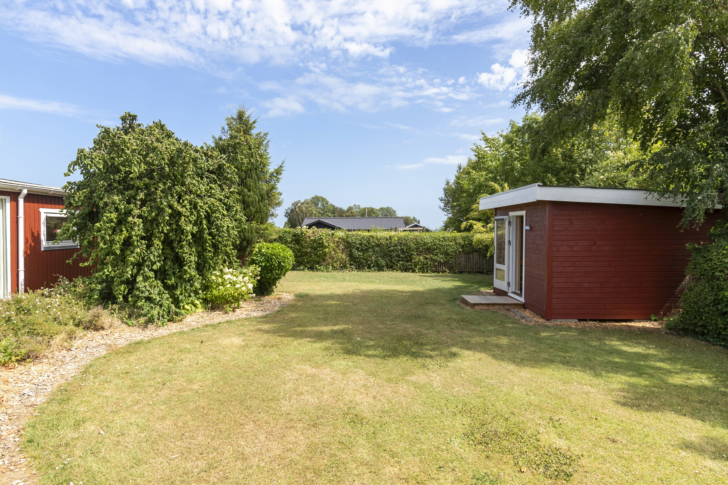 Fremhævet have billede i fuldskærmstilstand. Billede af Pøt Strandby 48, Østrup, 7130 Juelsminde