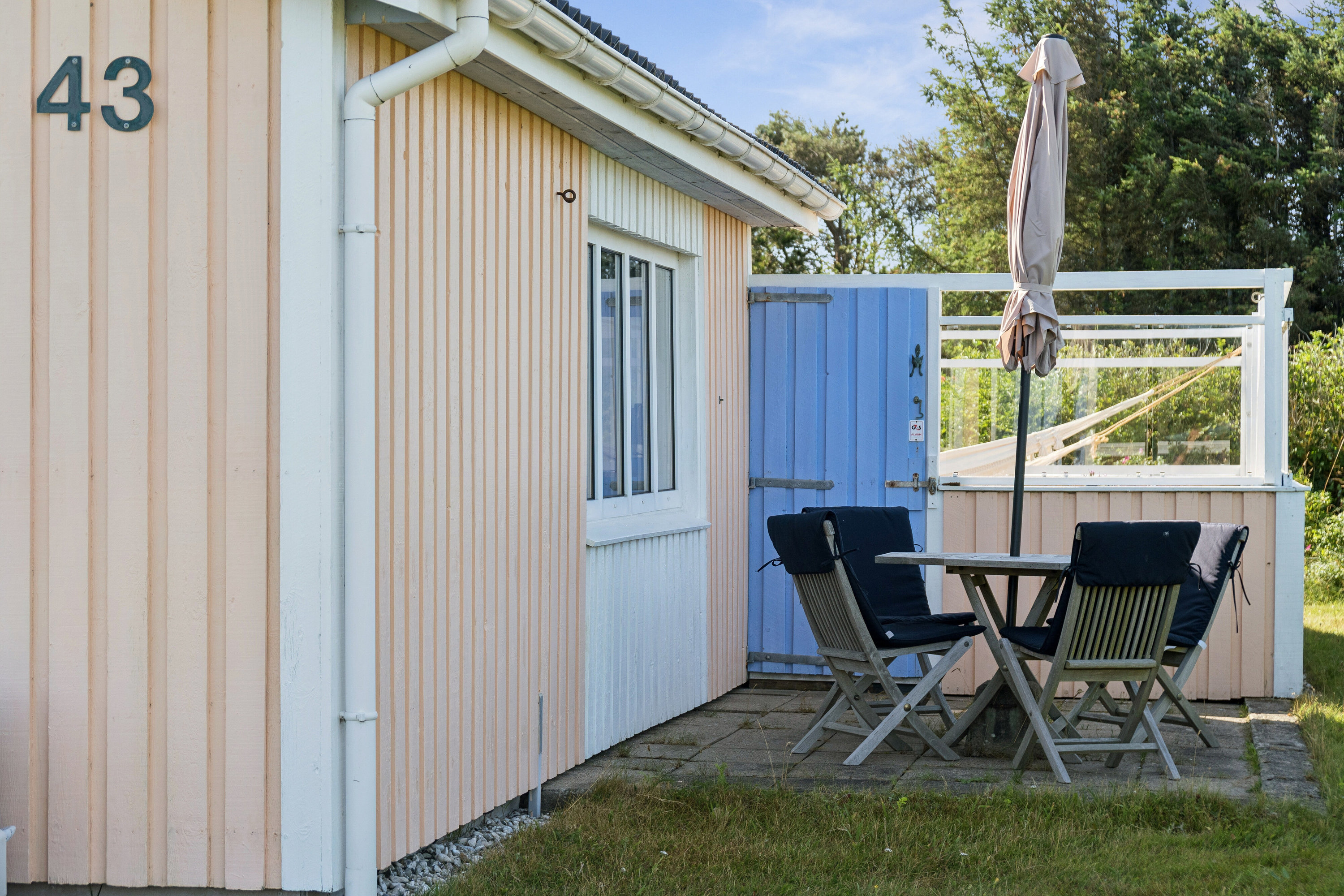 Fremhævet terrasse billede i fuldskærmstilstand. Billede af M Christensens Vej 43, Åsendrup, 9480 Løkken