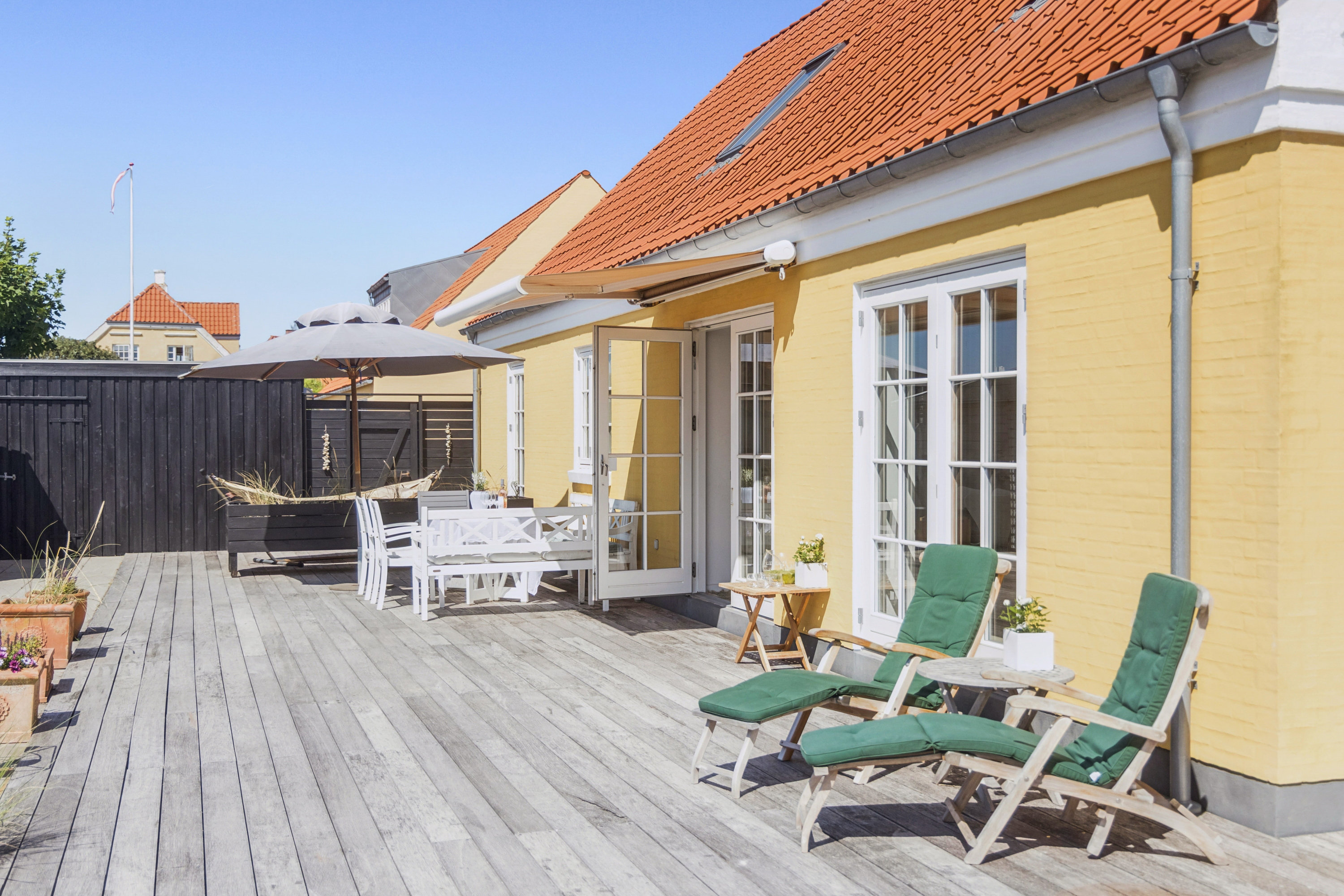 Fremhævet terrasse billede i fuldskærmstilstand. Billede af Thagårdsvej 6, 9990 Skagen