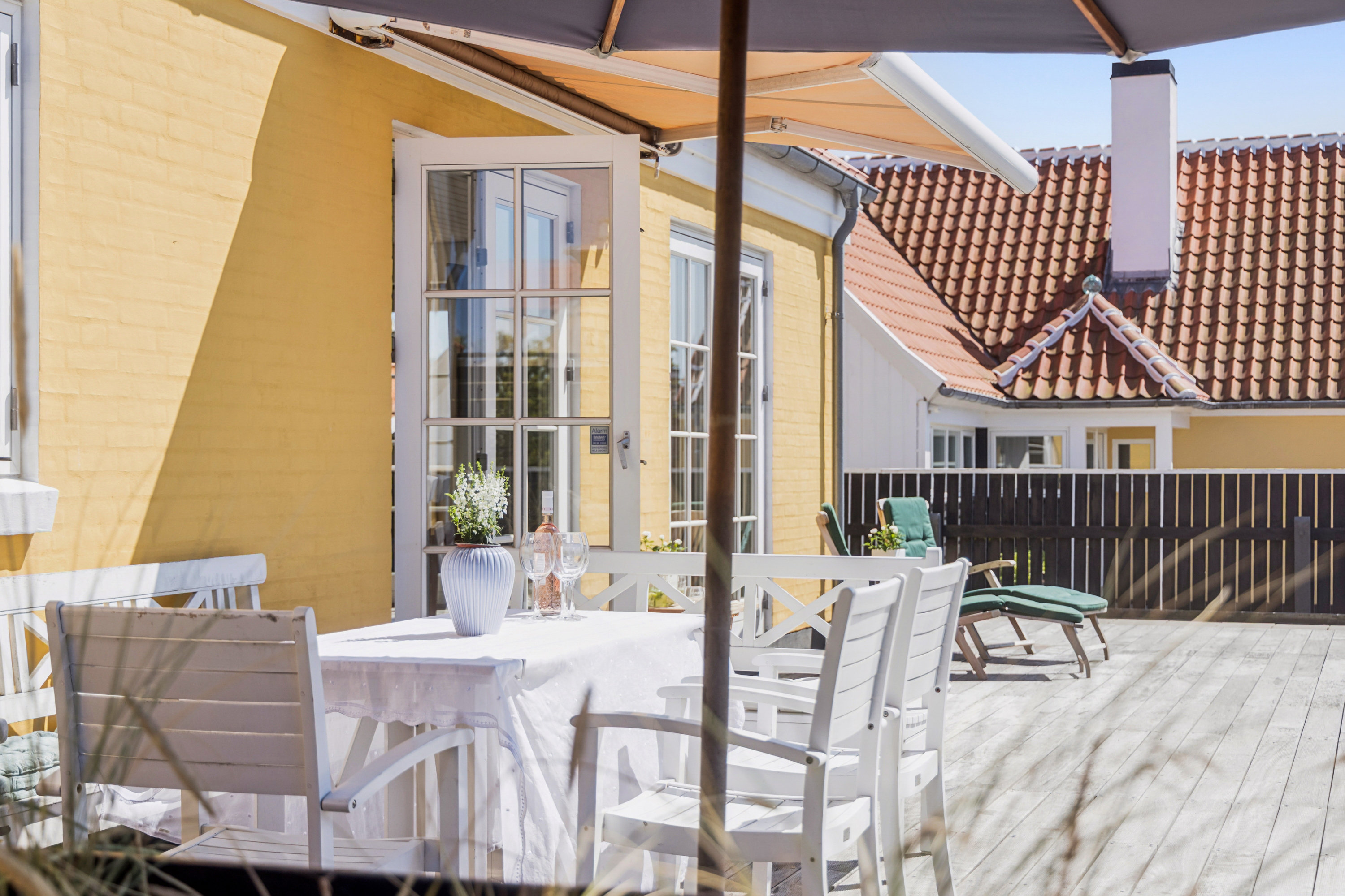 Fremhævet terrasse billede i fuldskærmstilstand. Billede af Thagårdsvej 6, 9990 Skagen