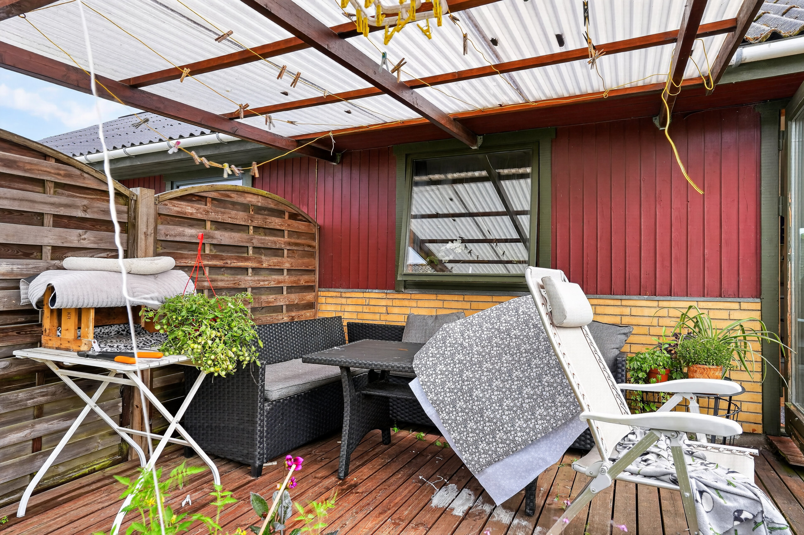 Fremhævet terrasse billede i fuldskærmstilstand. Billede af Sejerøvej 4B, 4500 Nykøbing Sj