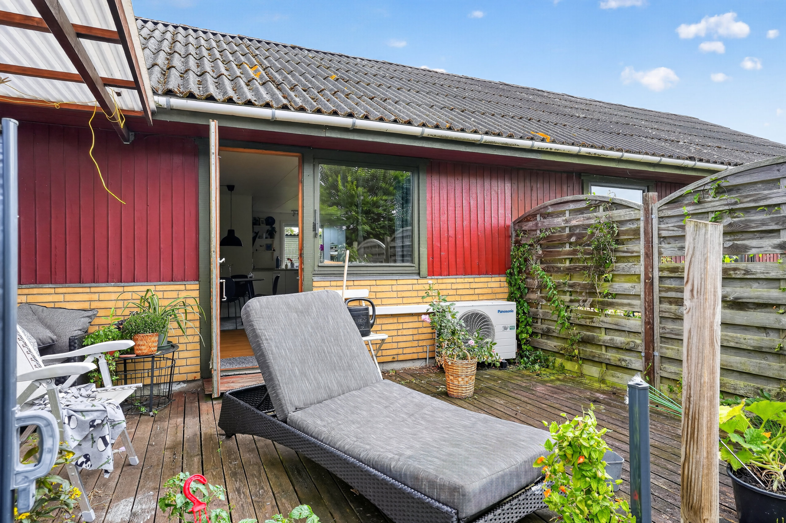 Fremhævet terrasse billede i fuldskærmstilstand. Billede af Sejerøvej 4B, 4500 Nykøbing Sj