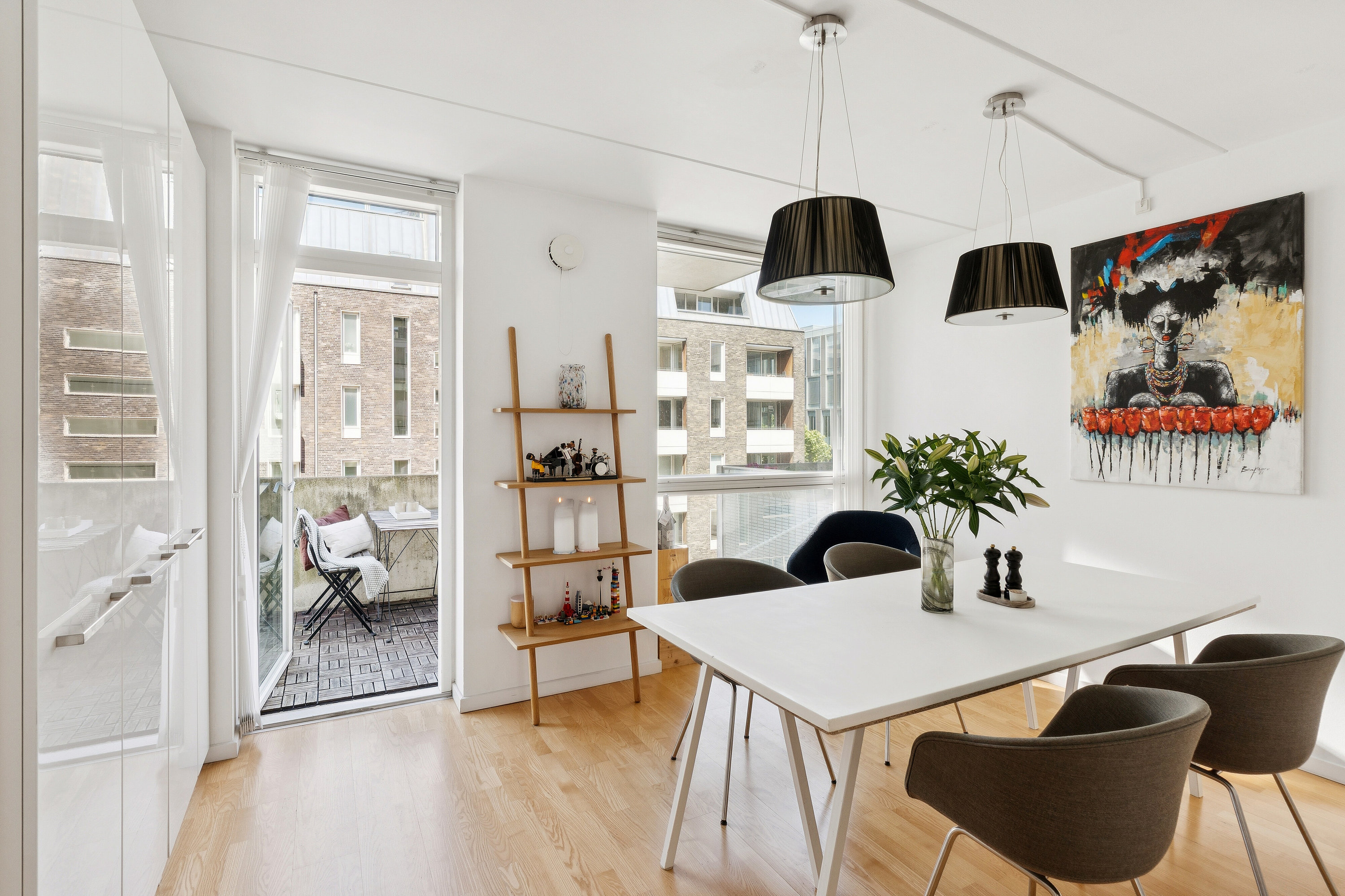 Fremhævet spisestue billede i fuldskærmstilstand. Billede af Klaksvigsgade 3, 3. th., 2300 København S