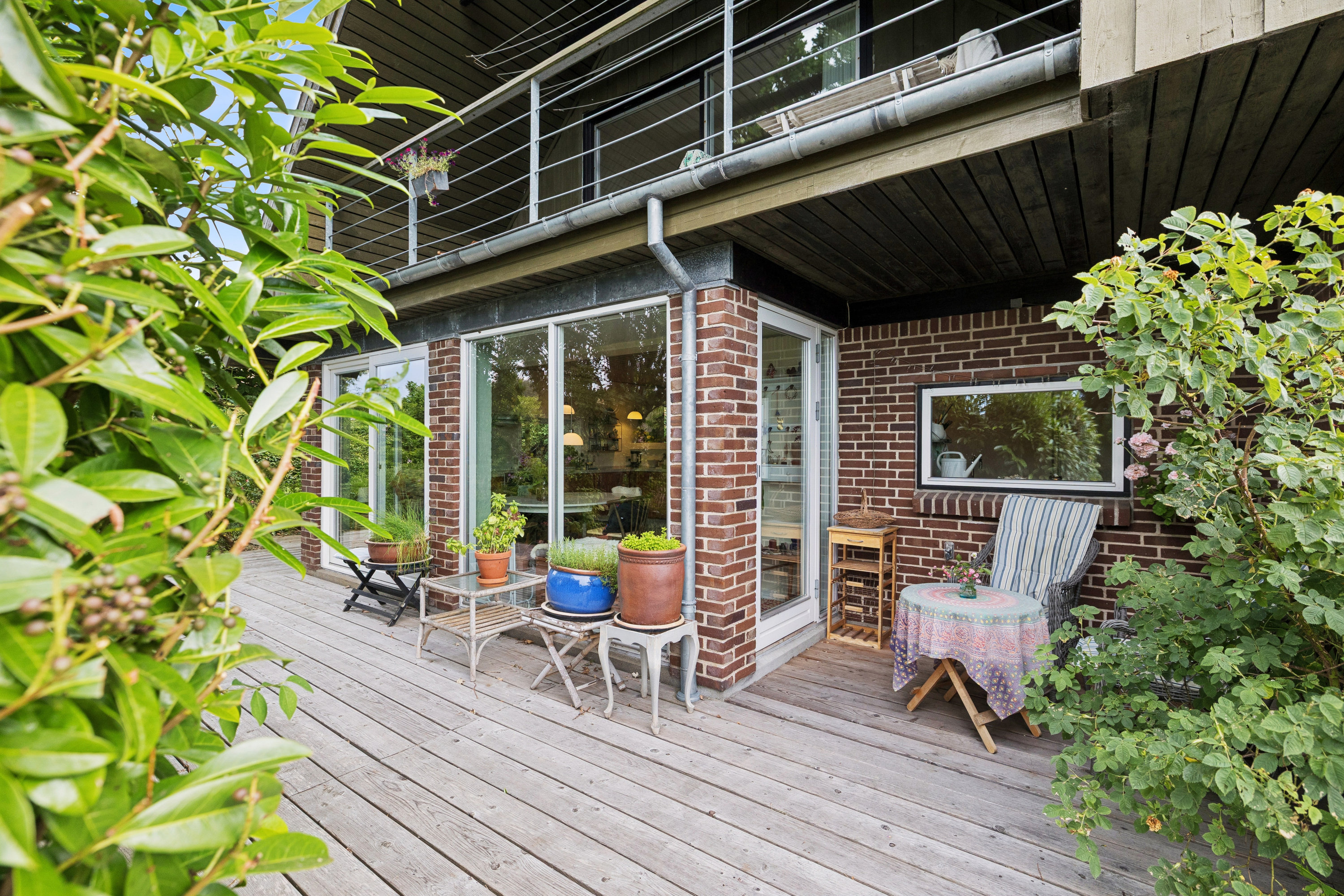 Fremhævet terrasse billede i fuldskærmstilstand. Billede af Højtoftevej 29, Tebstrup, 8660 Skanderborg