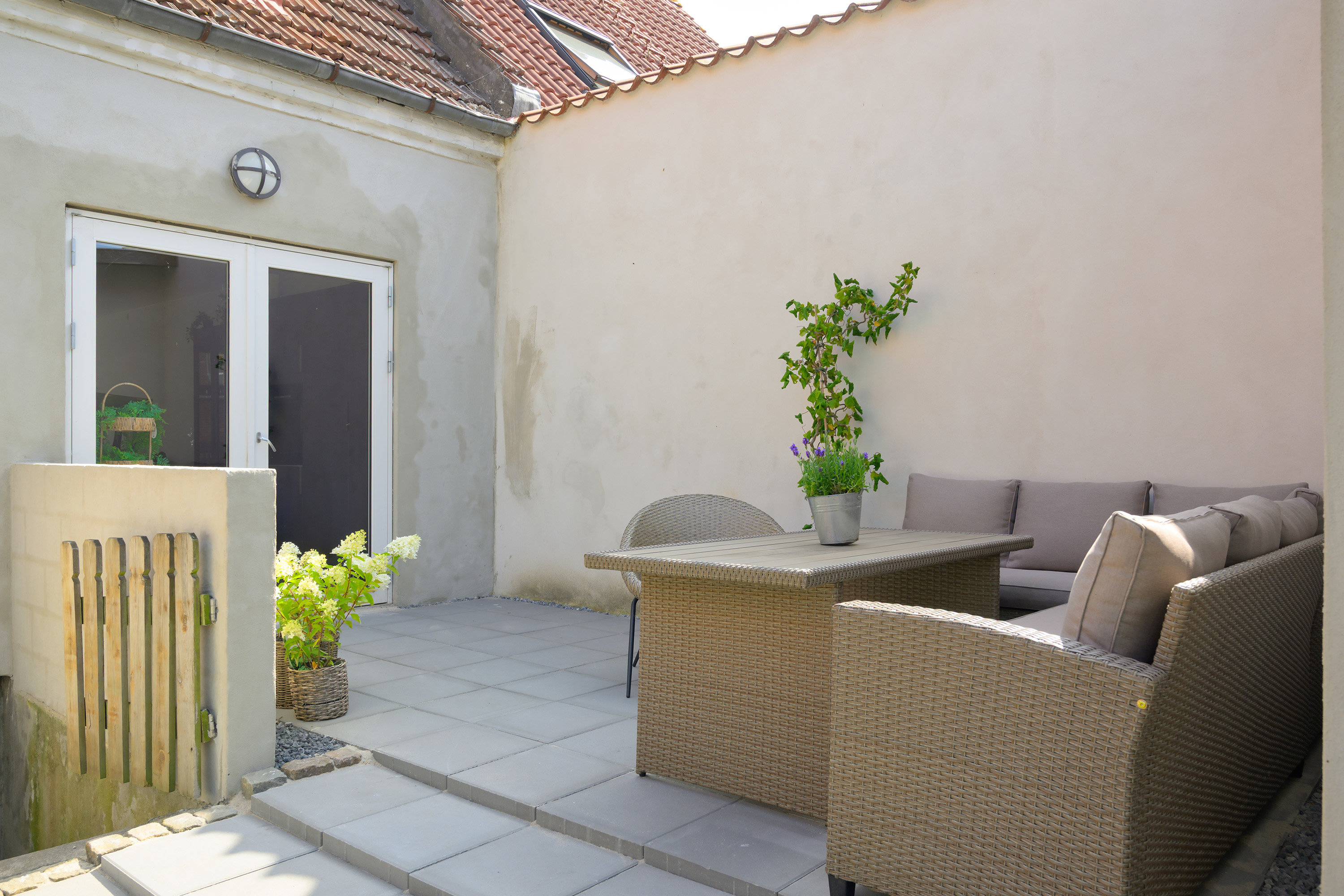 Fremhævet terrasse billede i fuldskærmstilstand. Billede af Baagøesgade 3, 4800 Nykøbing F