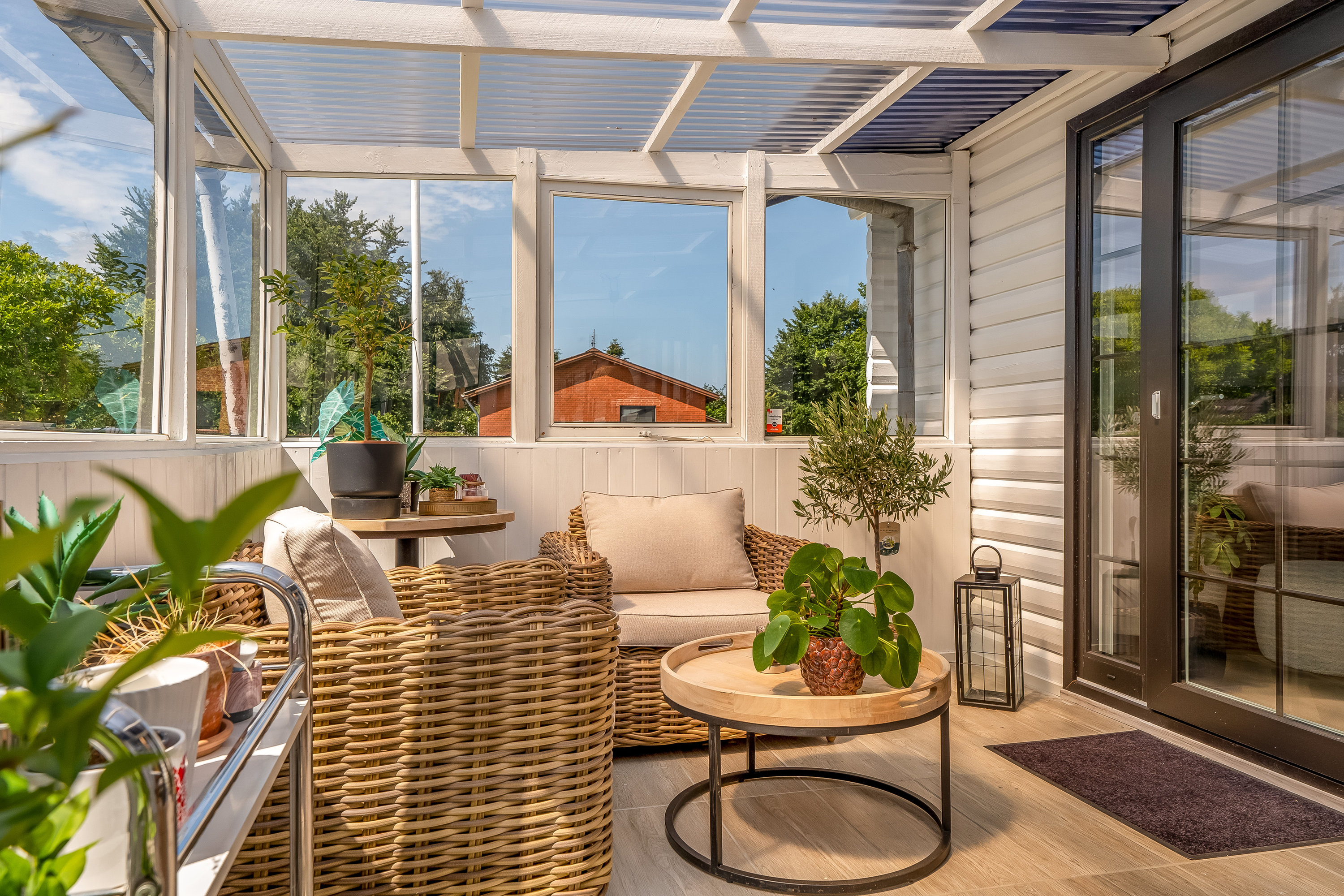 Fremhævet overdækket terrasse billede i fuldskærmstilstand. Billede af Gaden 31, Ballum, 6261 Bredebro