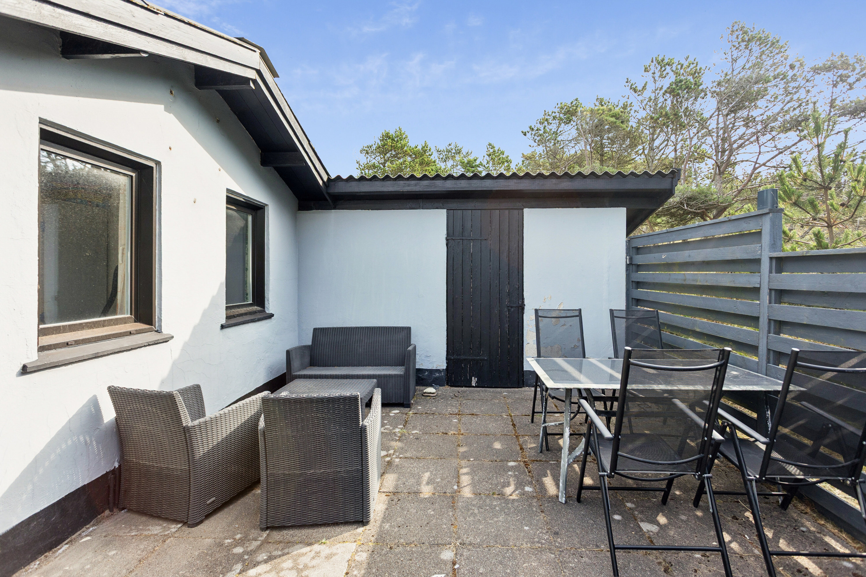 Fremhævet terrasse billede i fuldskærmstilstand. Billede af Blåmunkevej 31, Vorupør, 7700 Thisted