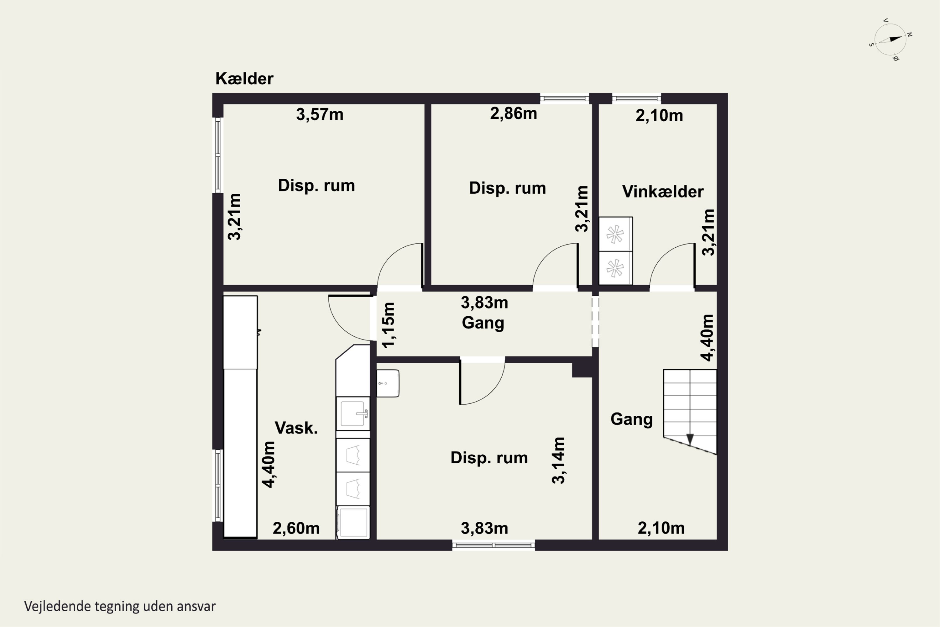 Plantegninger billede af Tjørnevænget 4, Appenæs, 4700 Næstved