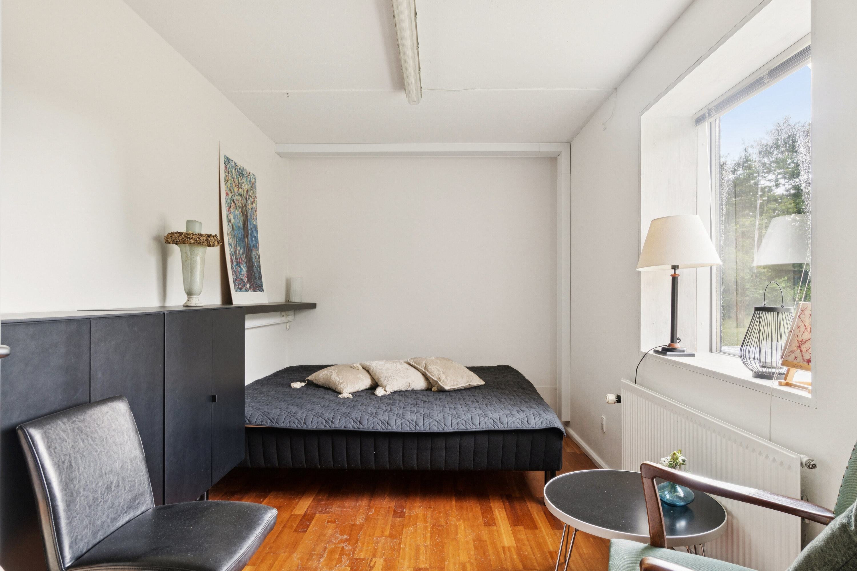Fremhævet soveværelse billede i fuldskærmstilstand. Billede af Nordmarksvej 5, Sjelle, 8464 Galten