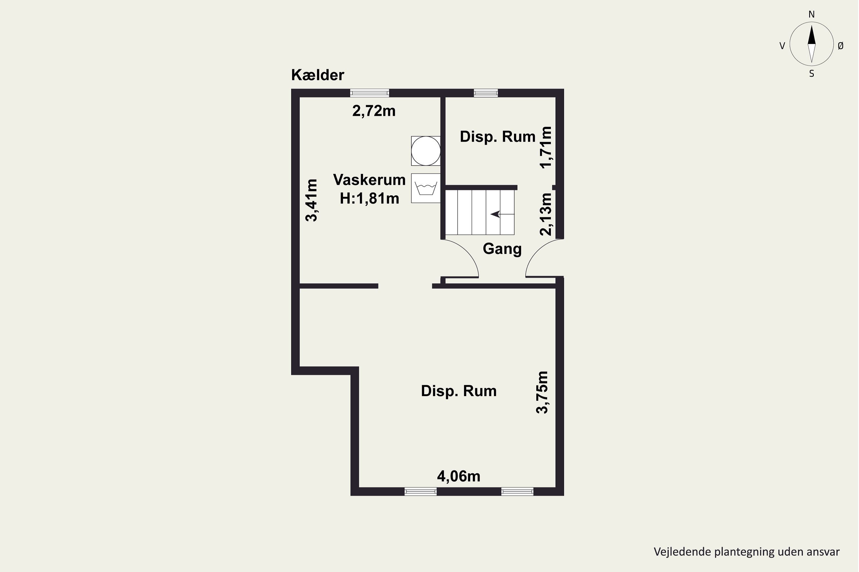 Plantegninger billede af Hirsevej 8, Lime, 8544 Mørke