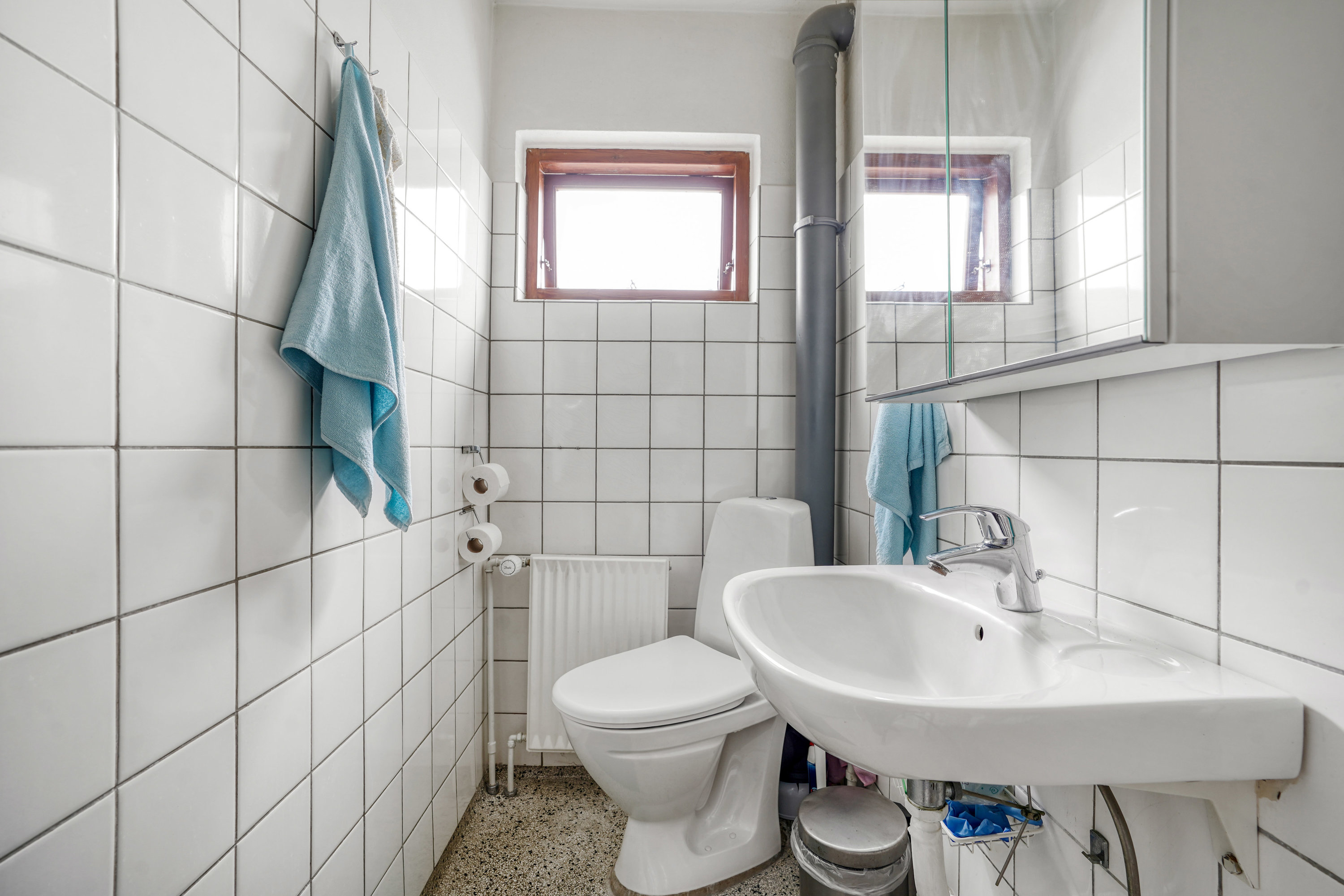 Fremhævet toilet billede i fuldskærmstilstand. Billede af Skibhusvej 200, 5000 Odense C