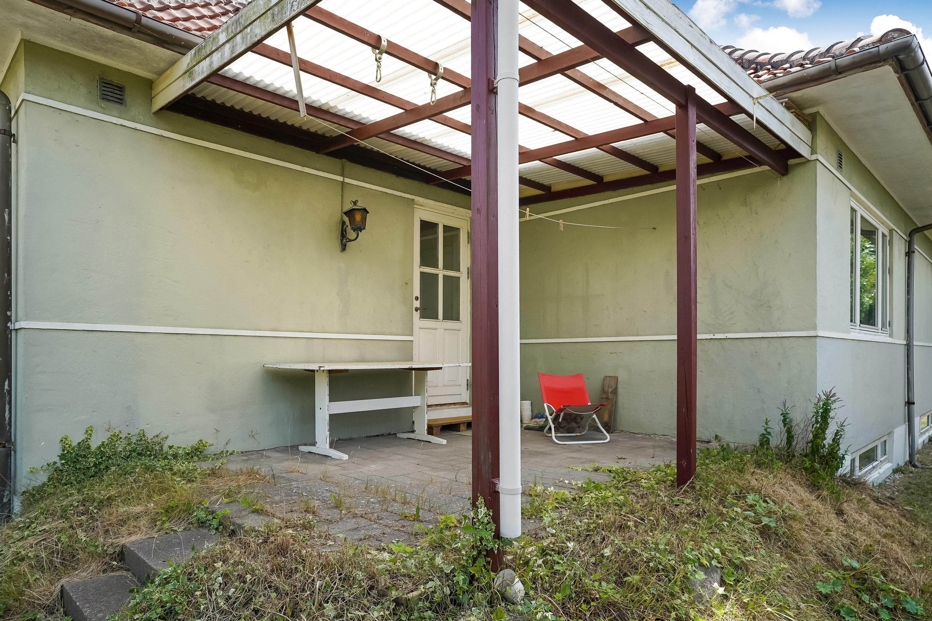 Fremhævet terrasse billede i fuldskærmstilstand. Billede af Ingemannsvej 22, 5230 Odense M