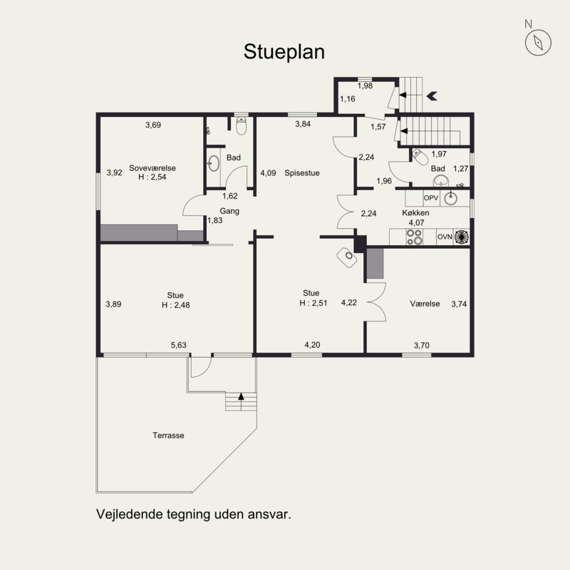 Plantegninger billede af Ribe Landevej 151B, 6100 Haderslev