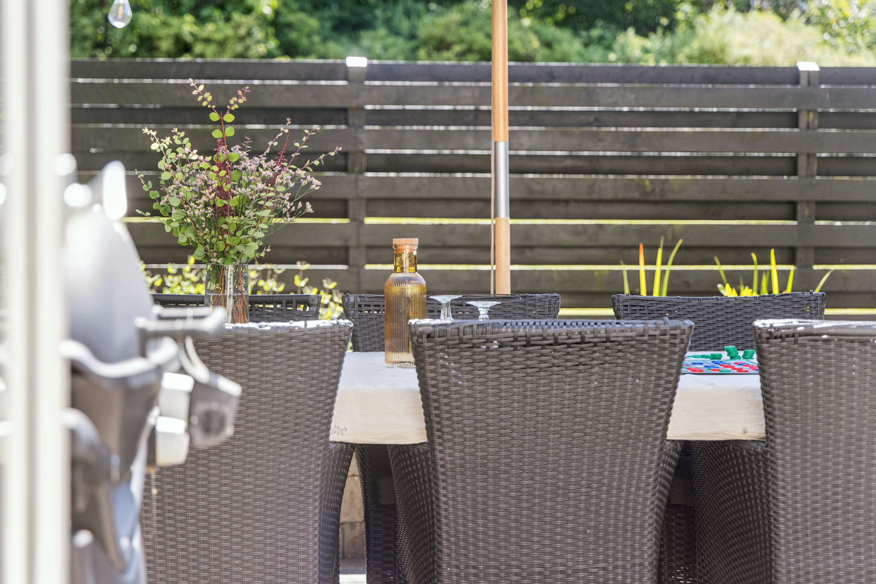 Fremhævet terrasse billede i fuldskærmstilstand. Billede af Th. Sauers Vej 22, 9000 Aalborg