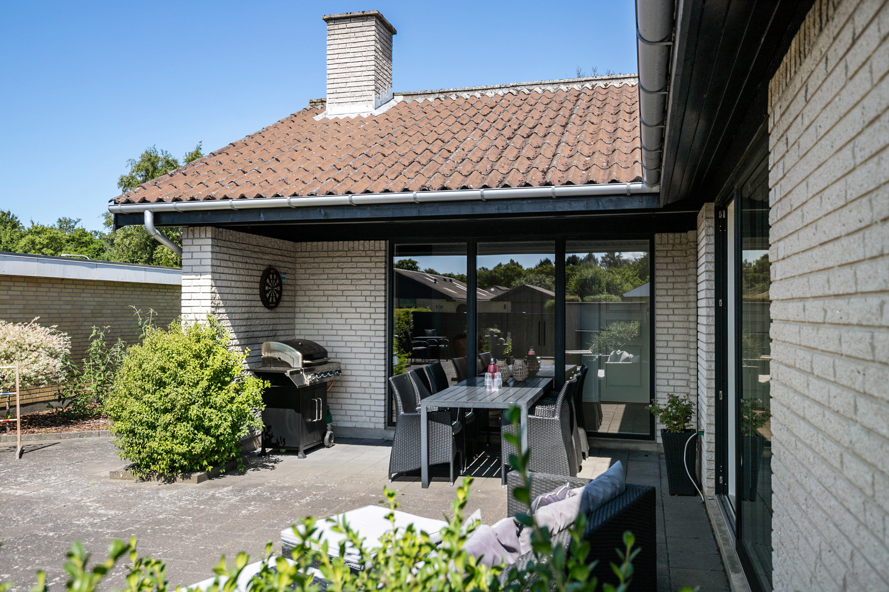 Fremhævet terrasse billede i fuldskærmstilstand. Billede af Nørremarksvej 149, 9440 Aabybro