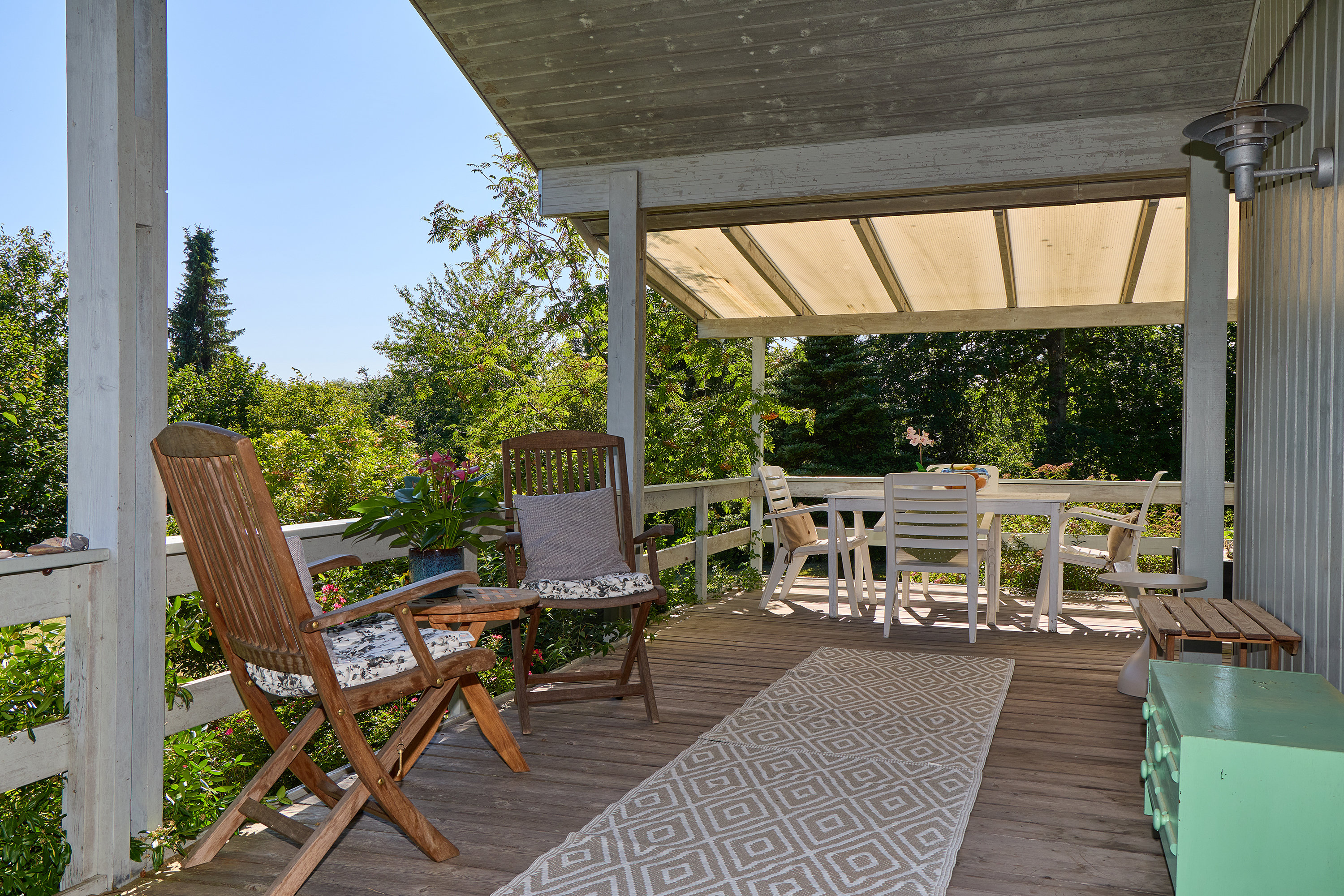 Fremhævet terrasse billede i fuldskærmstilstand. Billede af Ammekær 115, Udsholt, 3250 Gilleleje