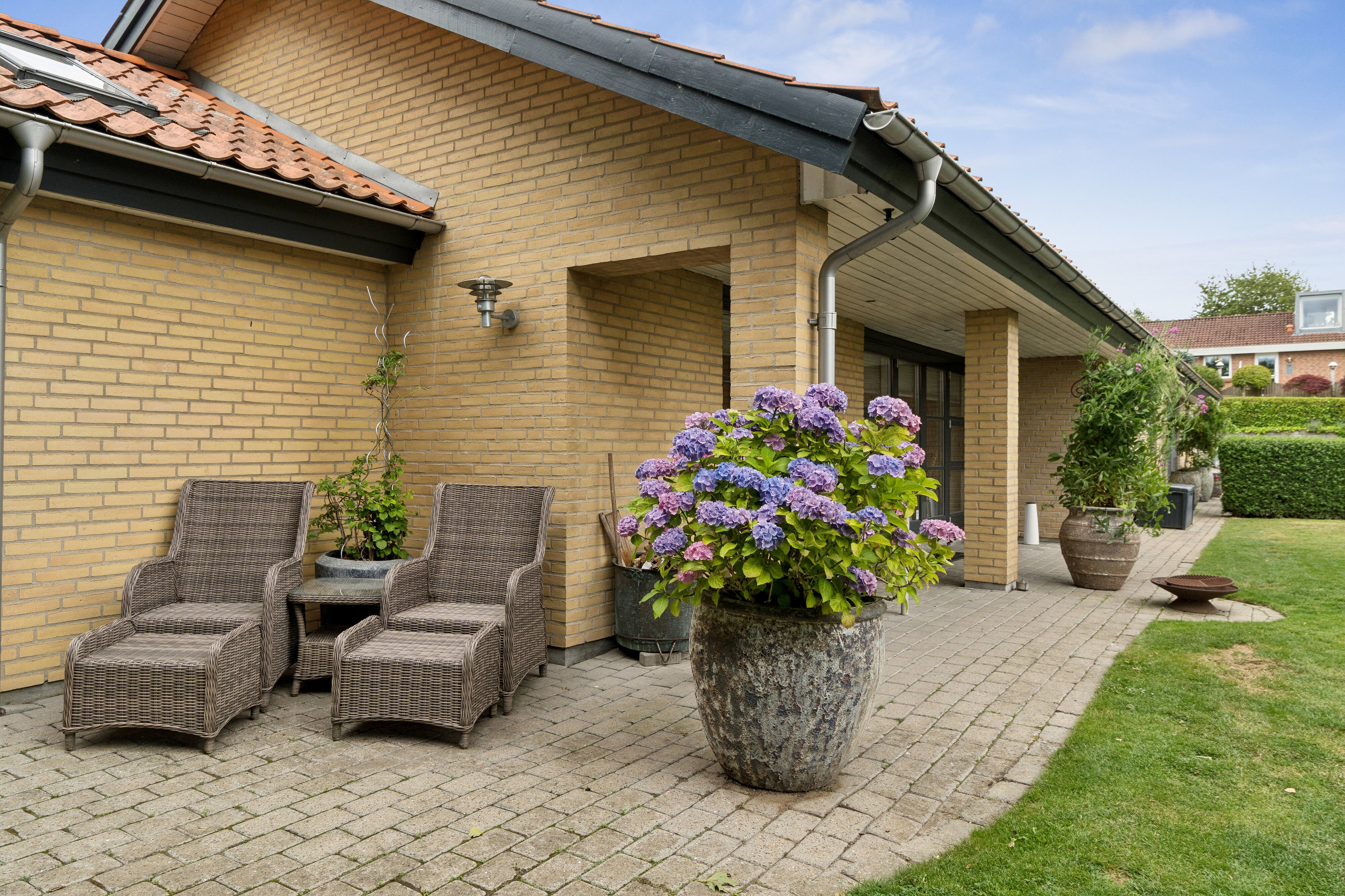 Fremhævet terrasse billede i fuldskærmstilstand. Billede af Holme Parkvej 198, 8270 Højbjerg