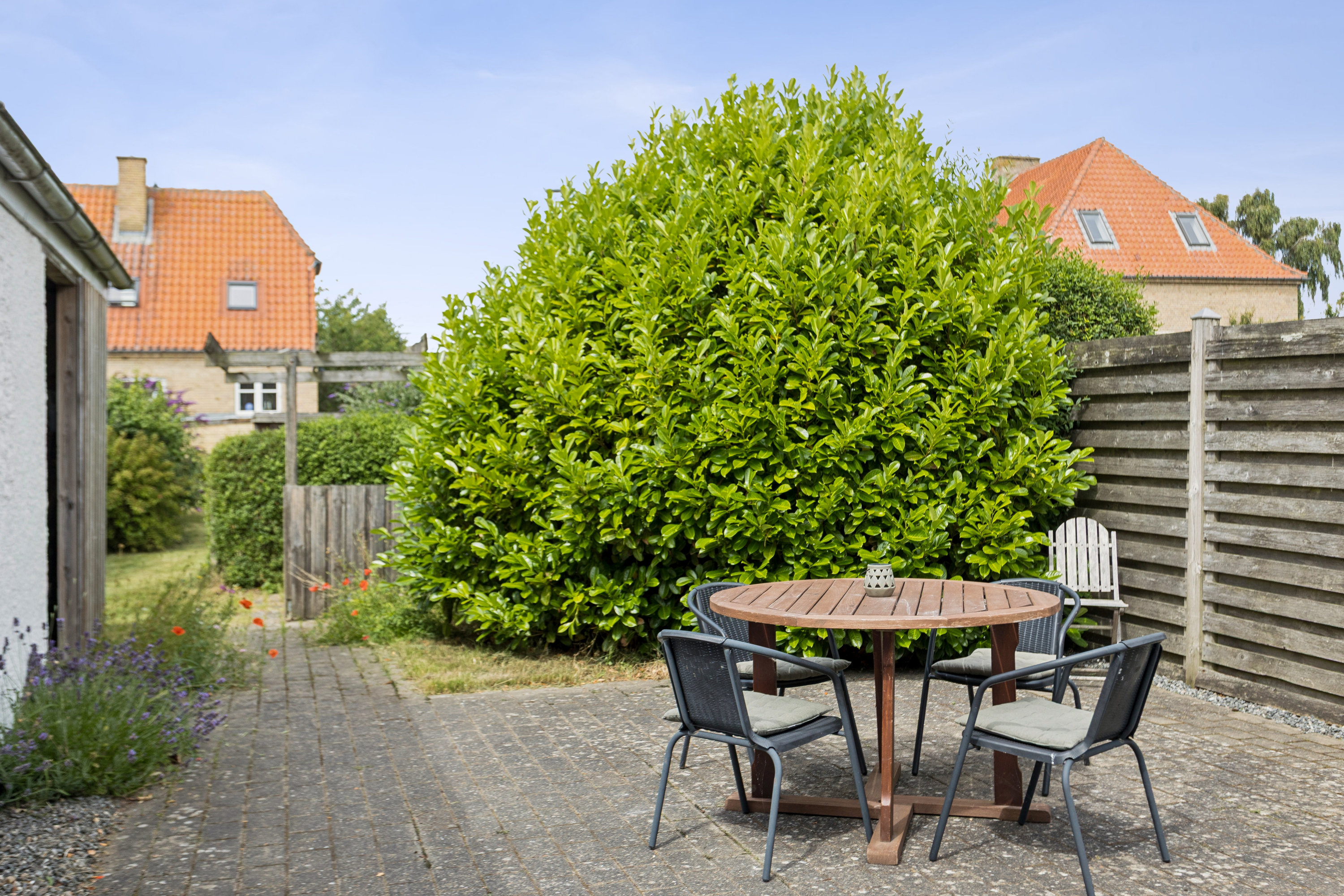 Fremhævet terrasse billede i fuldskærmstilstand. Billede af Marievej 43, 7900 Nykøbing M
