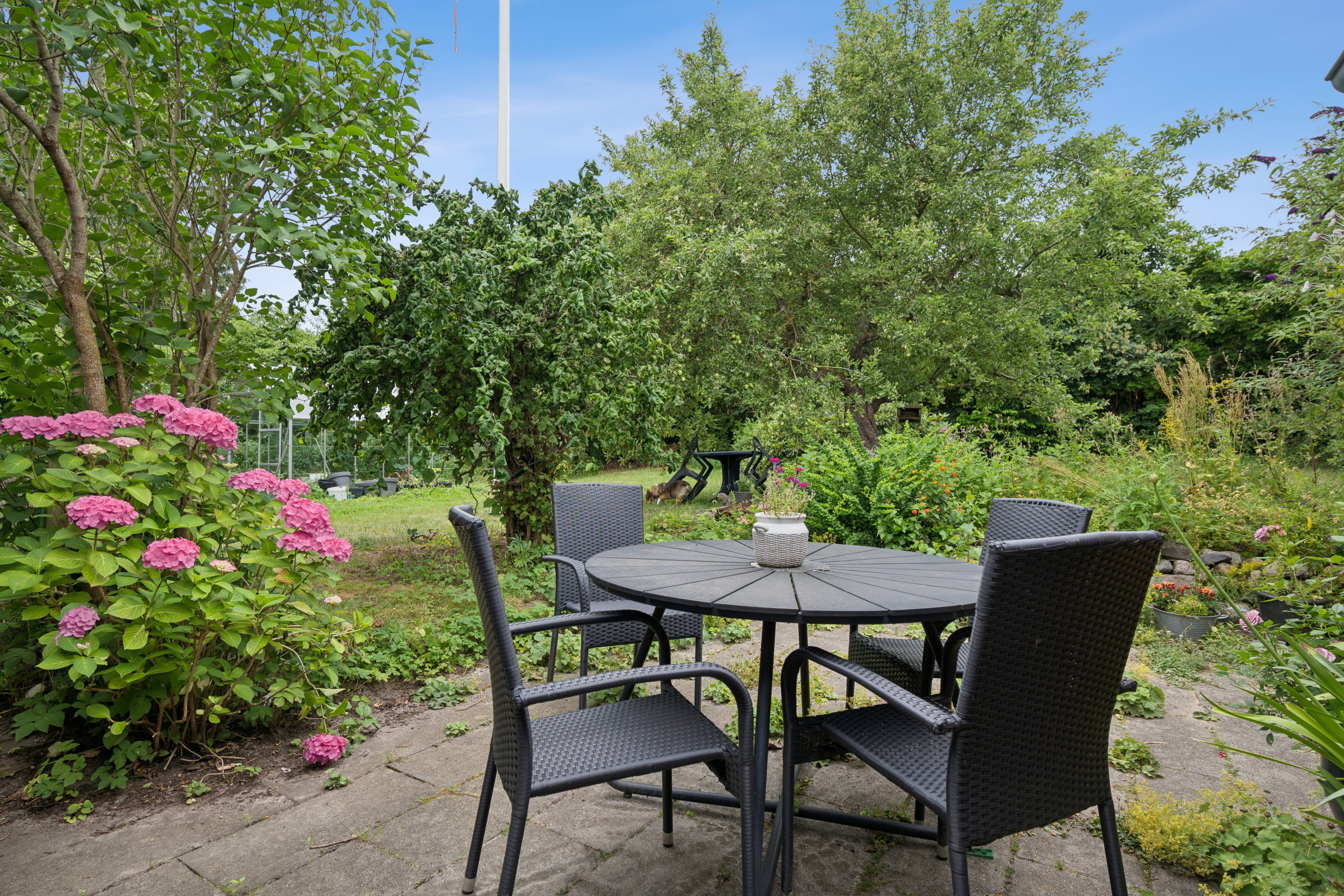 Fremhævet terrasse billede i fuldskærmstilstand. Billede af Klydevej 4B, Følle Strand, 8410 Rønde