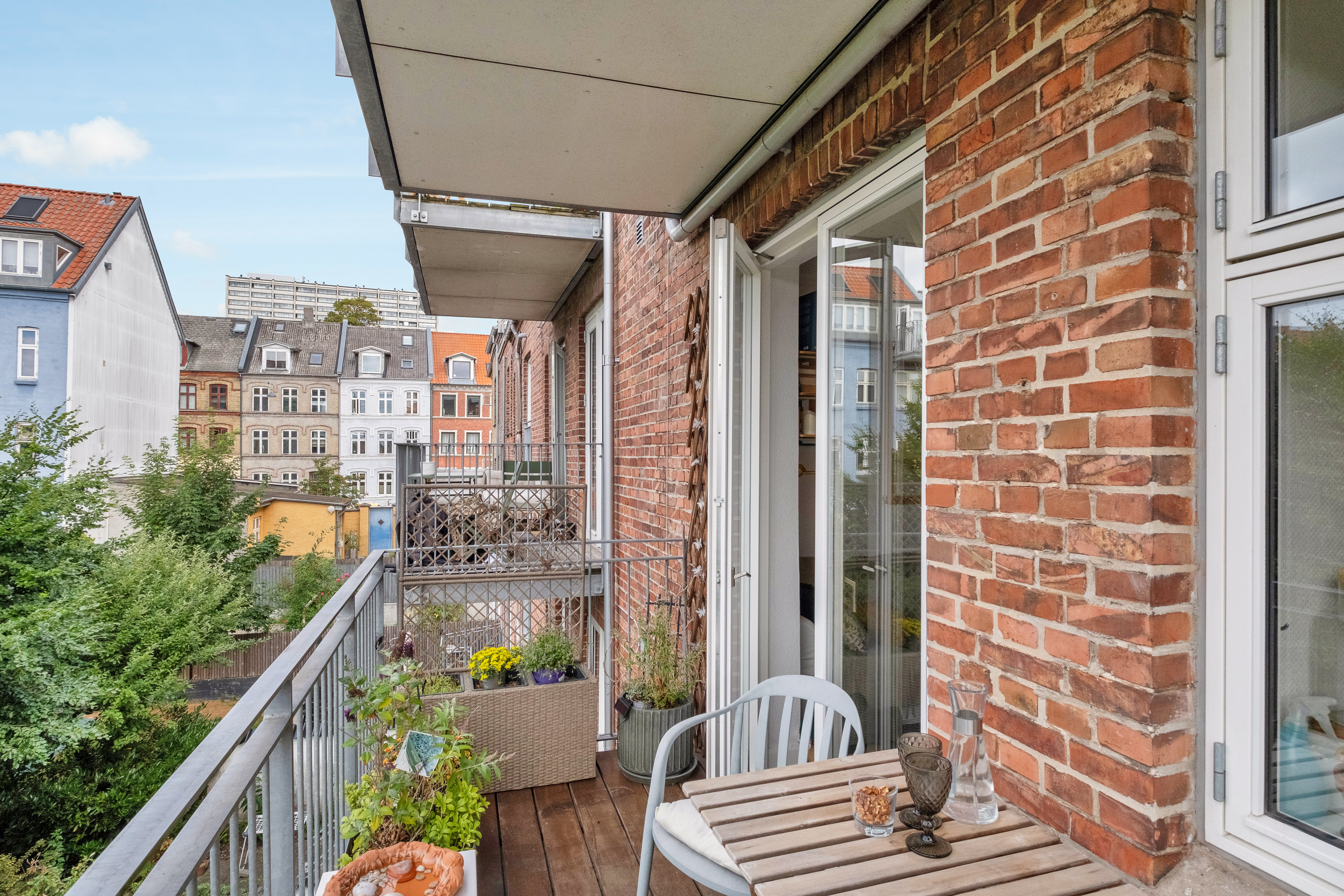 Fremhævet altan billede i fuldskærmstilstand. Billede af Lollandsgade 69, 2. th., 8000 Aarhus C