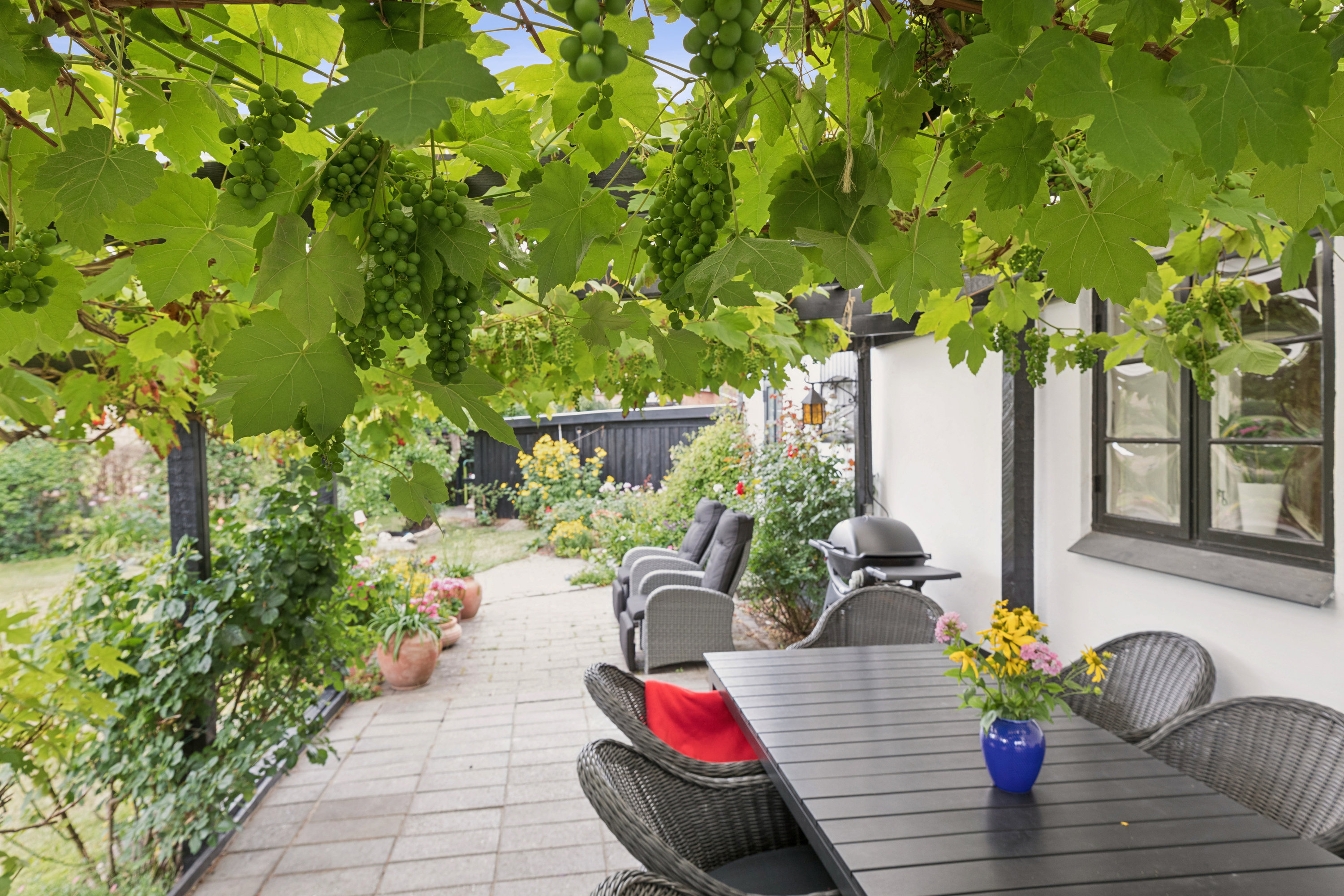 Fremhævet terrasse billede i fuldskærmstilstand. Billede af Fossgårdsvej 23, 2720 Vanløse