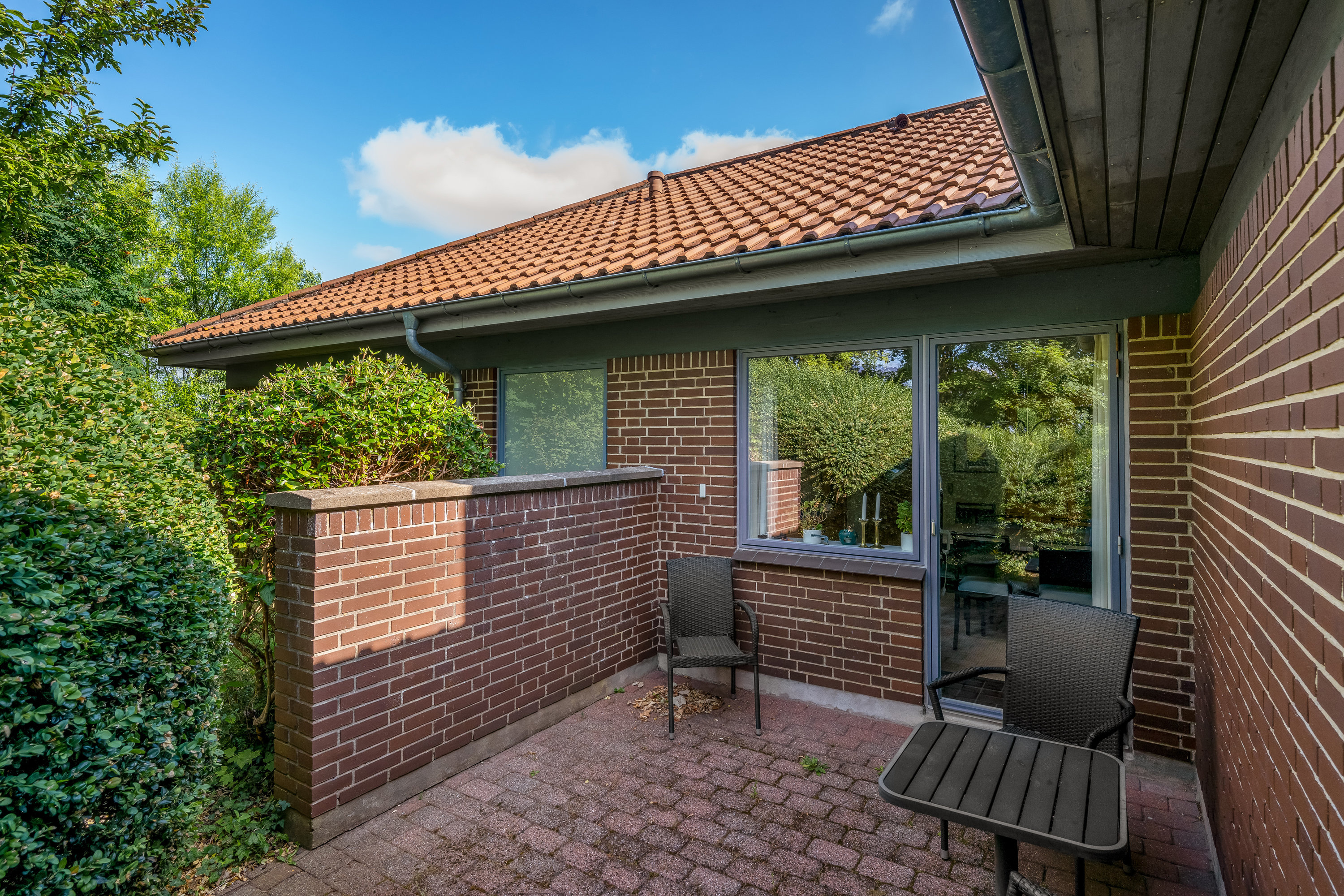 Fremhævet terrasse billede i fuldskærmstilstand. Billede af Marktoften 2, 6950 Ringkøbing