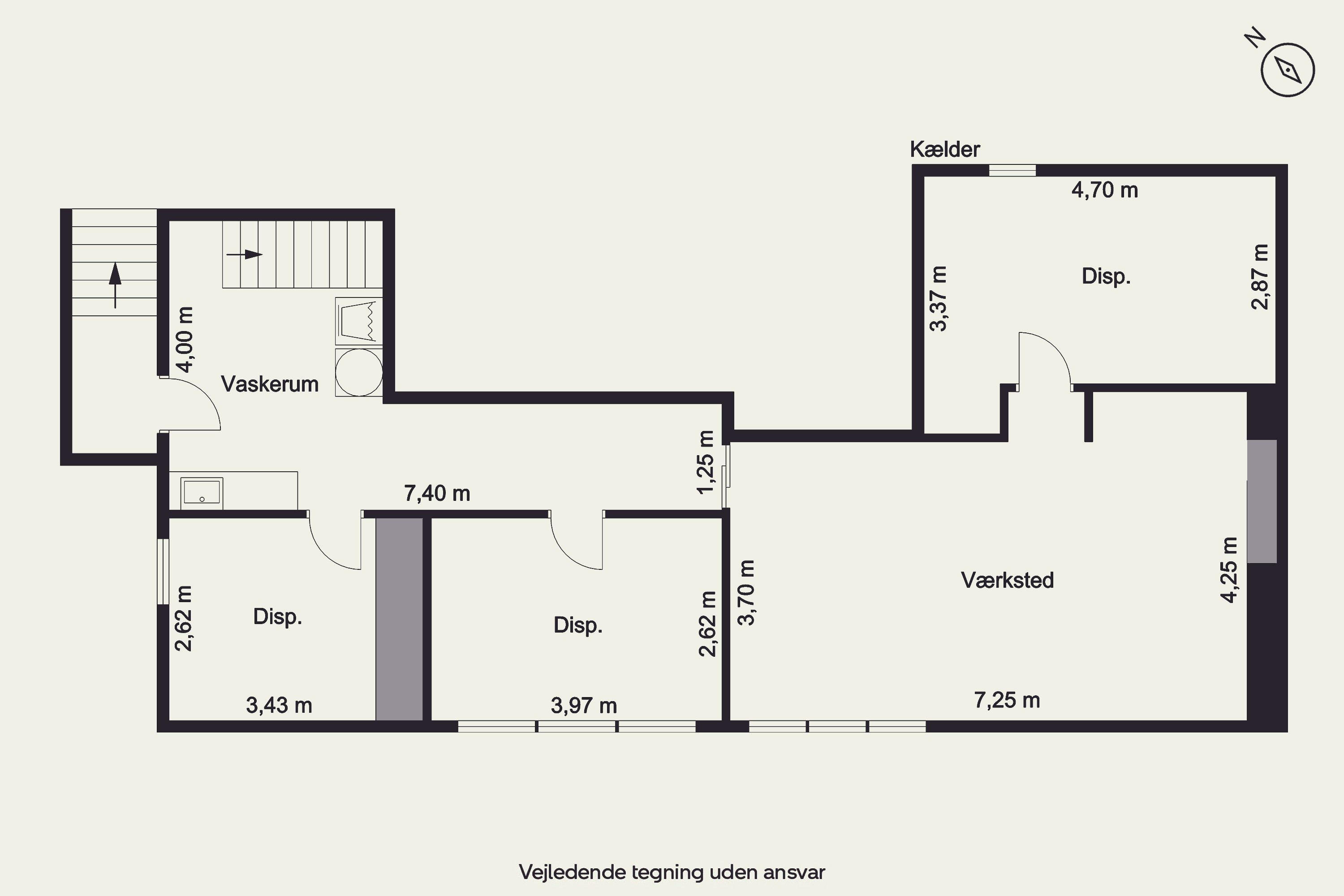 Plantegninger billede af Danevej 12, 9700 Brønderslev