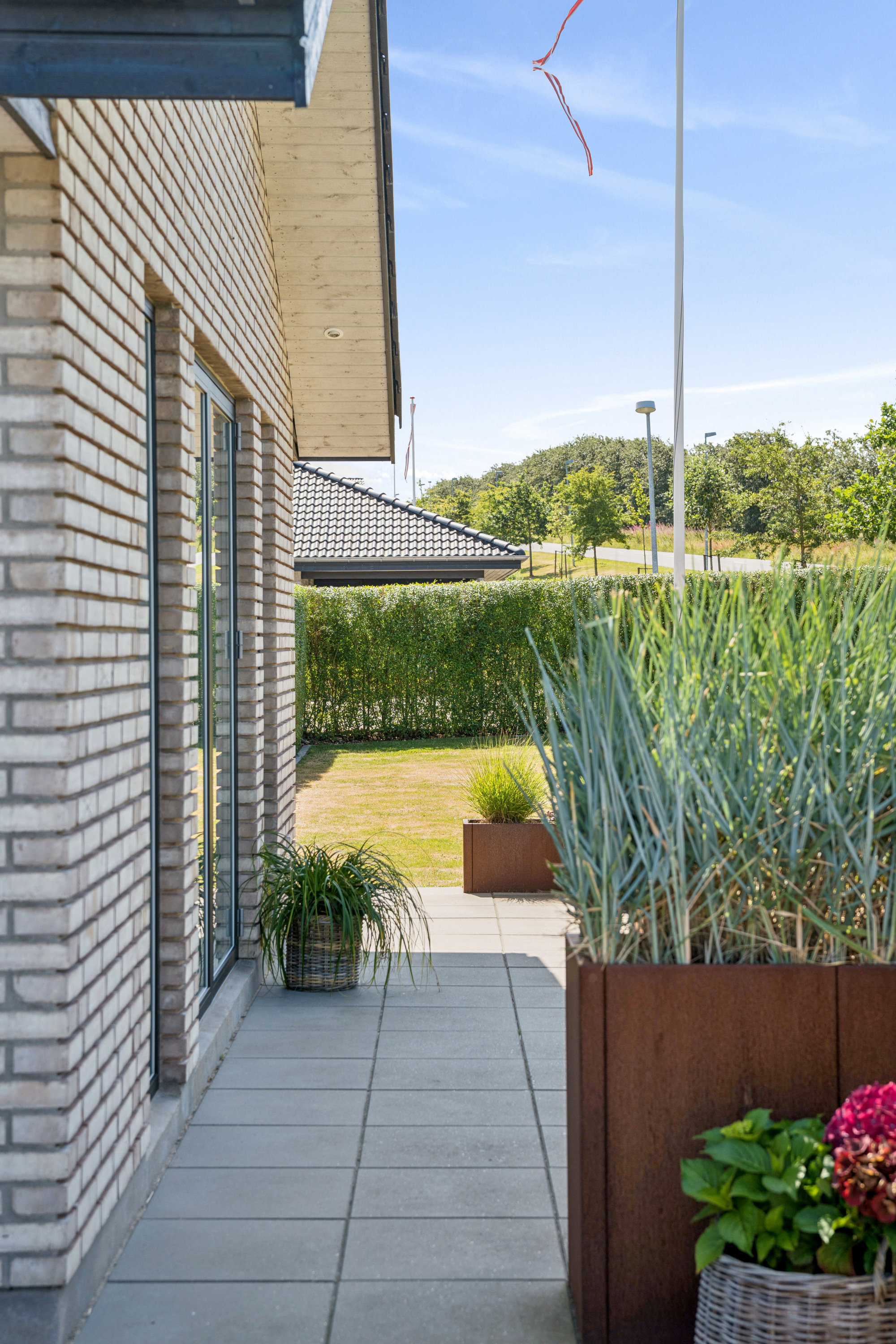 Fremhævet terrasse billede i fuldskærmstilstand. Billede af Griegsvej 132, 9200 Aalborg SV