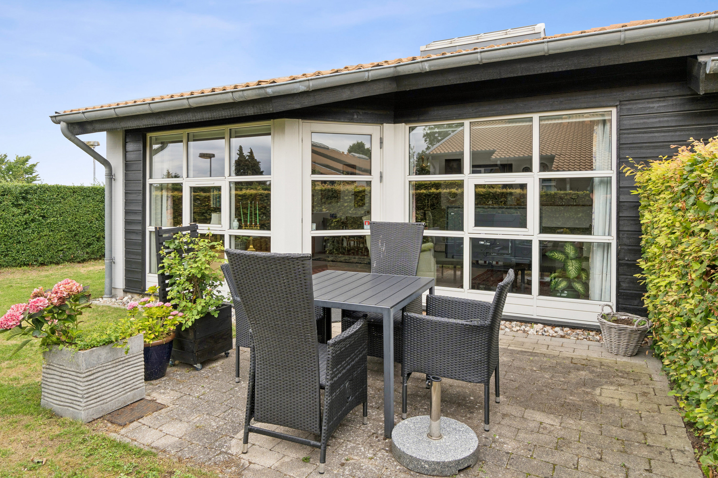 Fremhævet terrasse billede i fuldskærmstilstand. Billede af Ternevej 7E, 4000 Roskilde